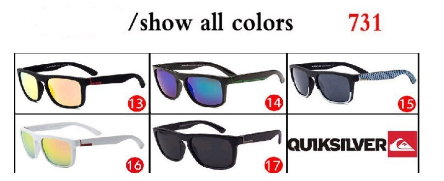 QUISVIKER Brand New Polarized Glasses Men Women Fishing Glasses Sun Goggles Camping Hiking Driving Eyewear Sport Sunglasses(C13-C17)