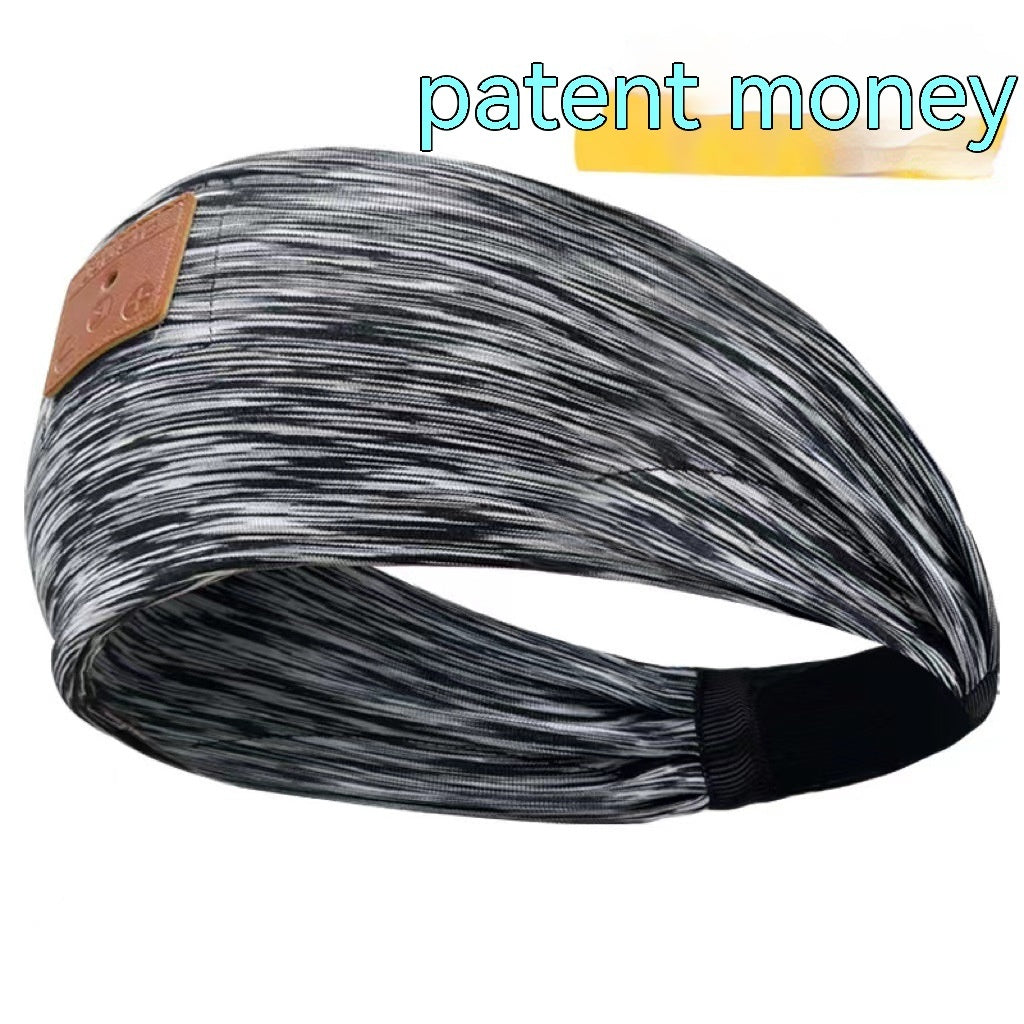 Bluetooth Wireless Call Elastic Shading Non-slip Sports Music Headscarf
