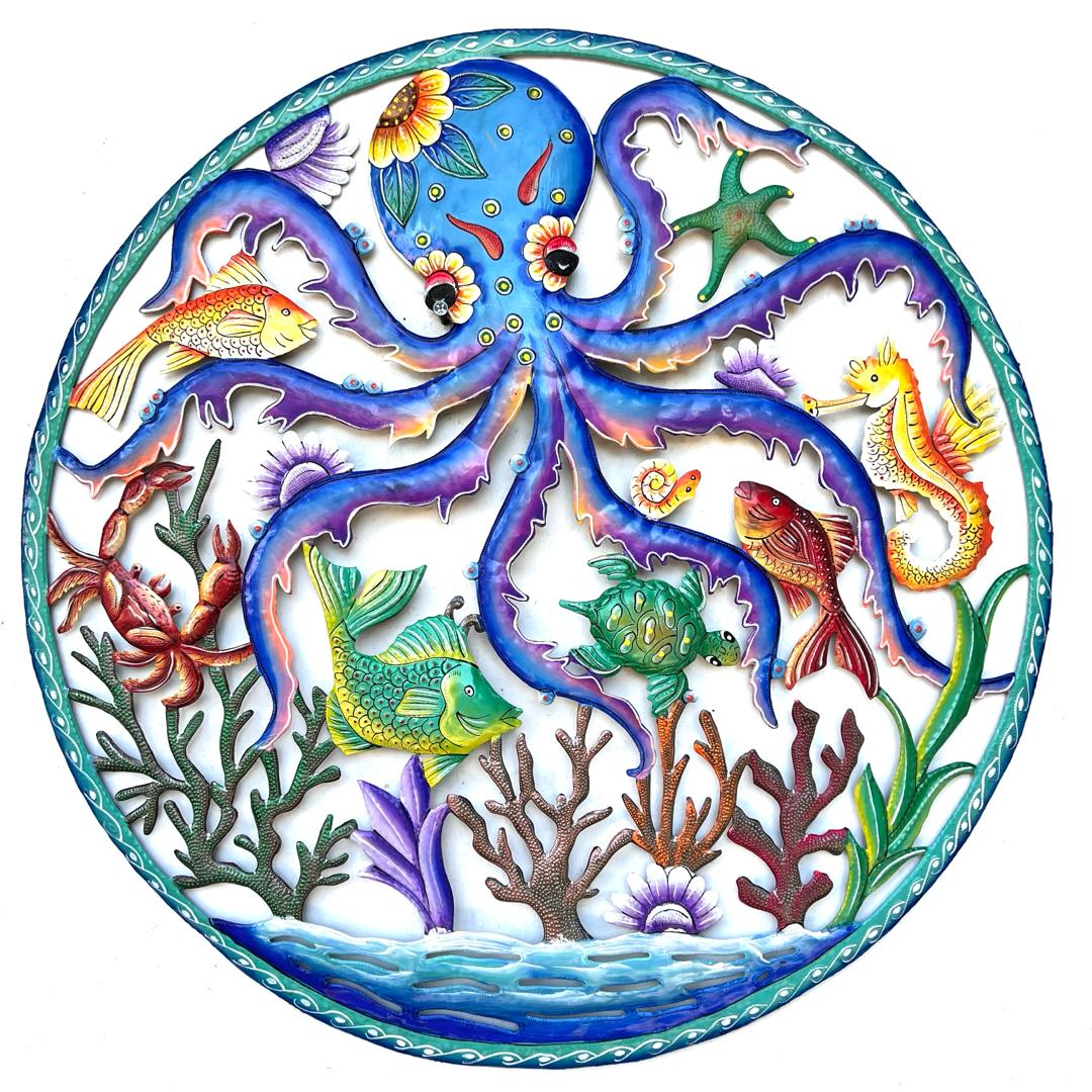 Jumbo Floral Octopus