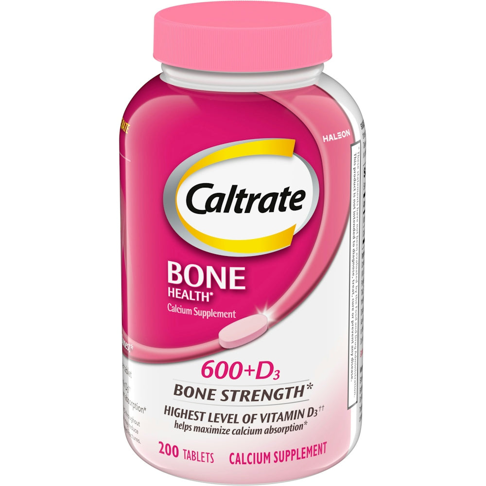 Caltrate Bone Health 600Mg Plus D3 Tablets 200Ct