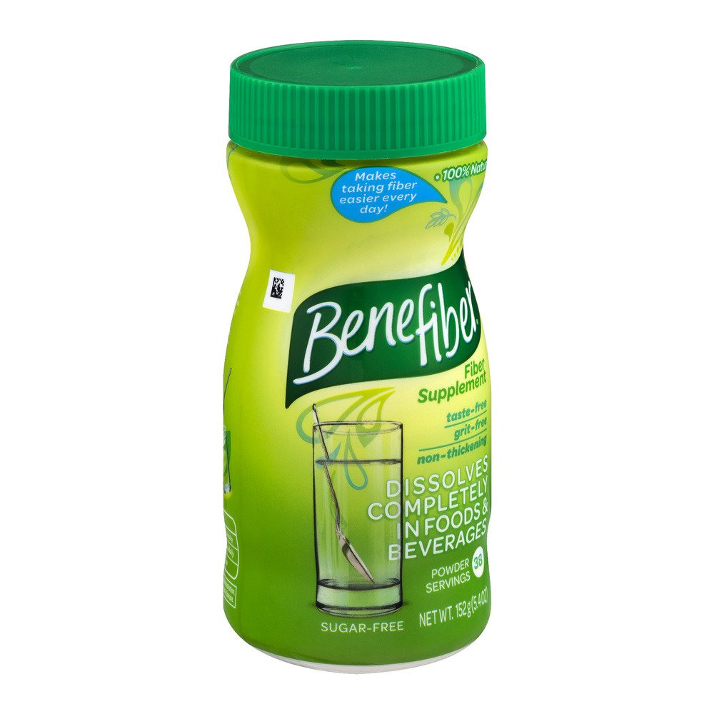 Benefiber Prebiotic Fiber Supplement Powder 5.4 Oz