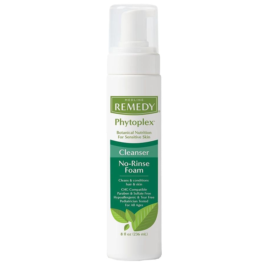 Medline Remedy Cleanse No Rinse Foam Clenser Vanilla 8 Oz
