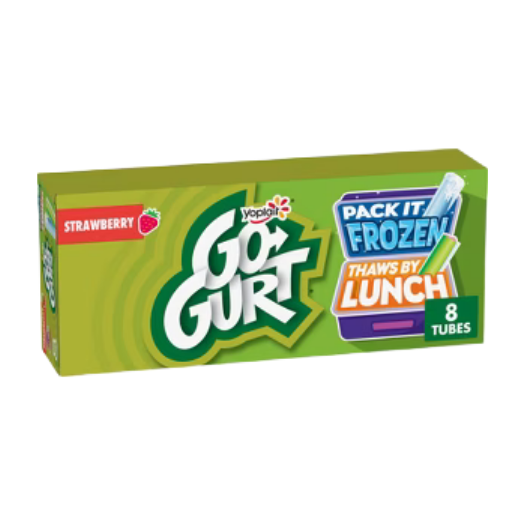 Yoplait Go-Gurt Strawberry Yogurt Tube (2oz)