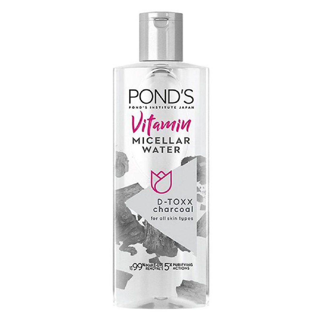 Pond's Vitamin Micellar Water D-Toxx Charcoal (13.5 fl oz)