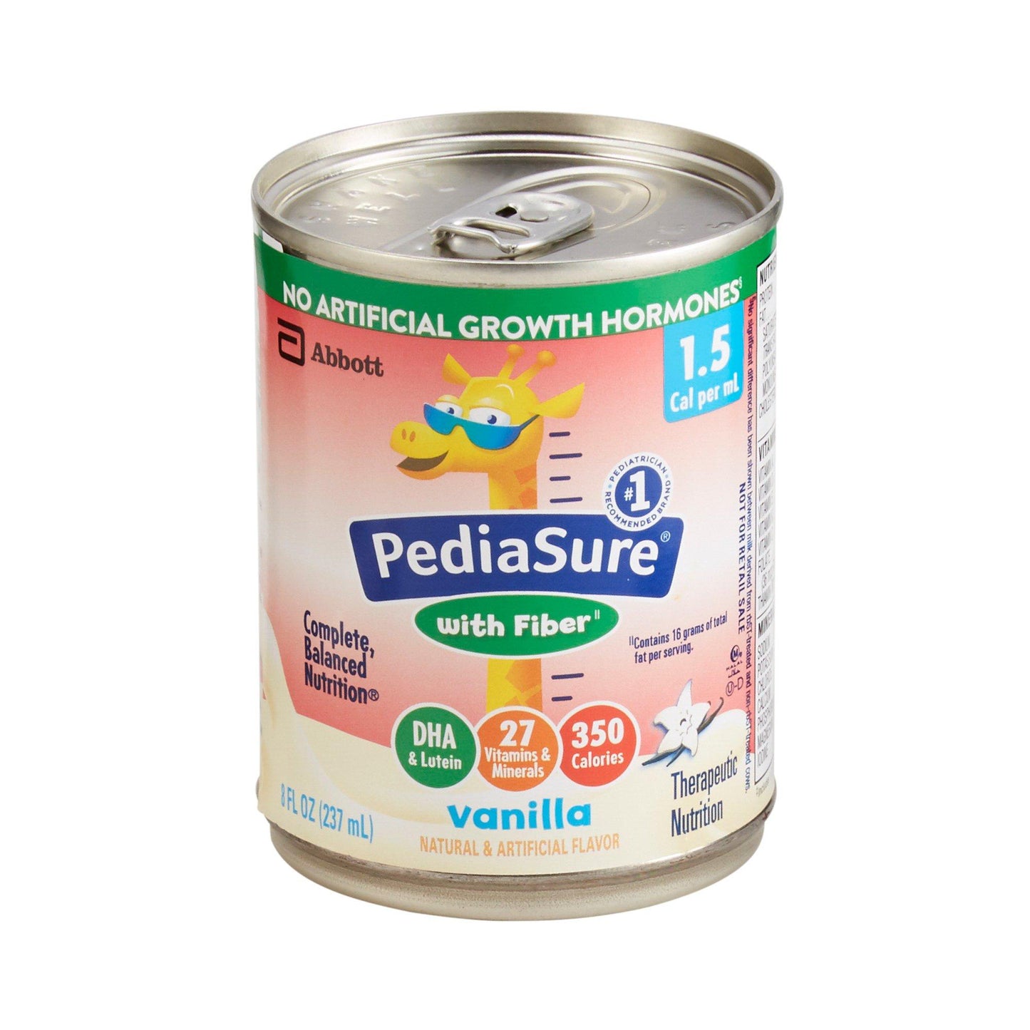 PediaSure With Fiber 1.5 Cal Vanilla 24x 8 Oz Institutional