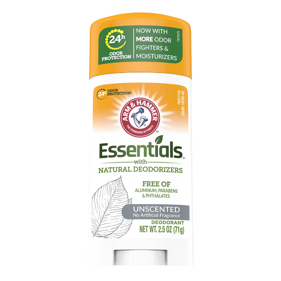 Arm & Hammer Essentials Deodorant Unscented (2.5 oz)
