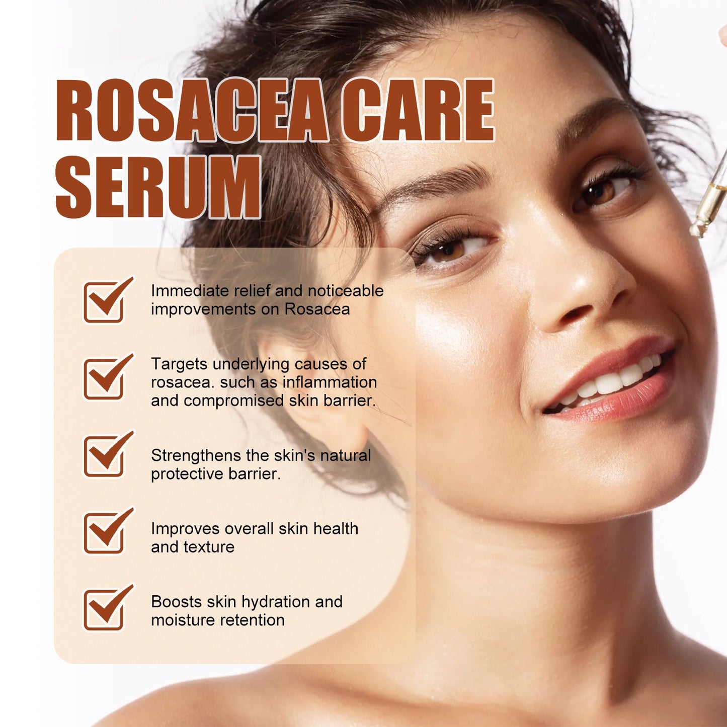 Erythematous Repair Essence, Repair Skin Lighten Facial Erythematous Moisturizing Essential Oil