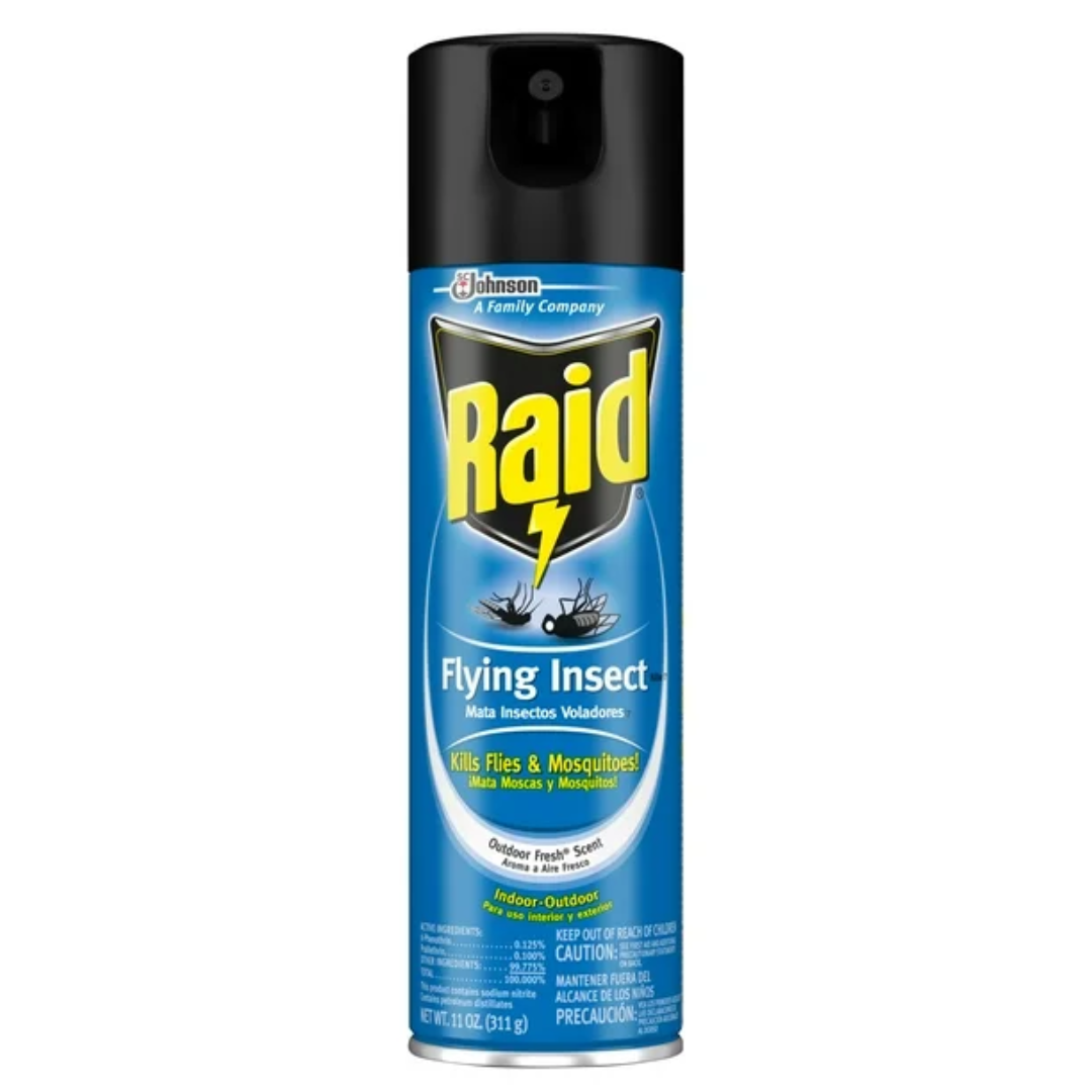 Raid Flying Insects Outdoor Fresh Aerosol (11 oz)
