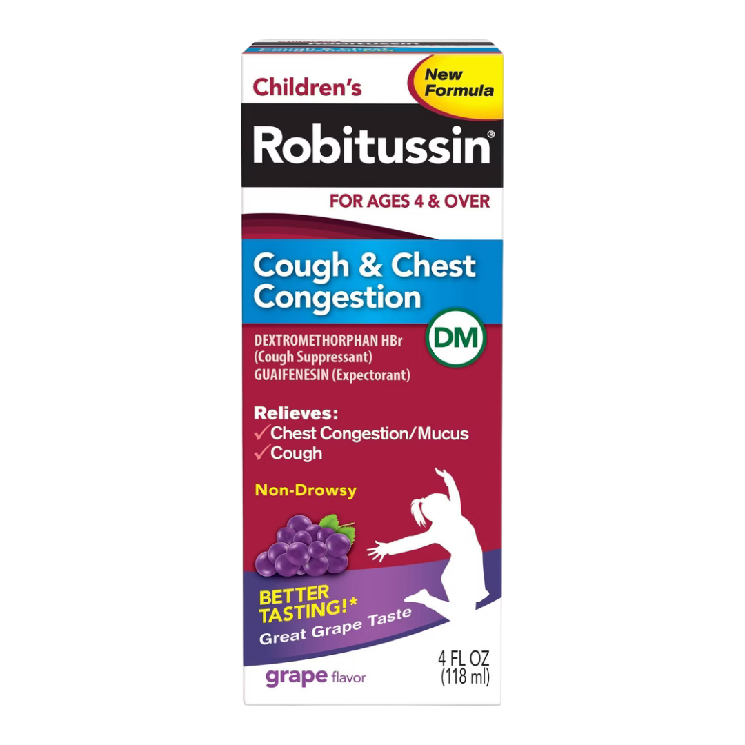 Robitussin Children’s Variety Cough Syrup (4 oz)