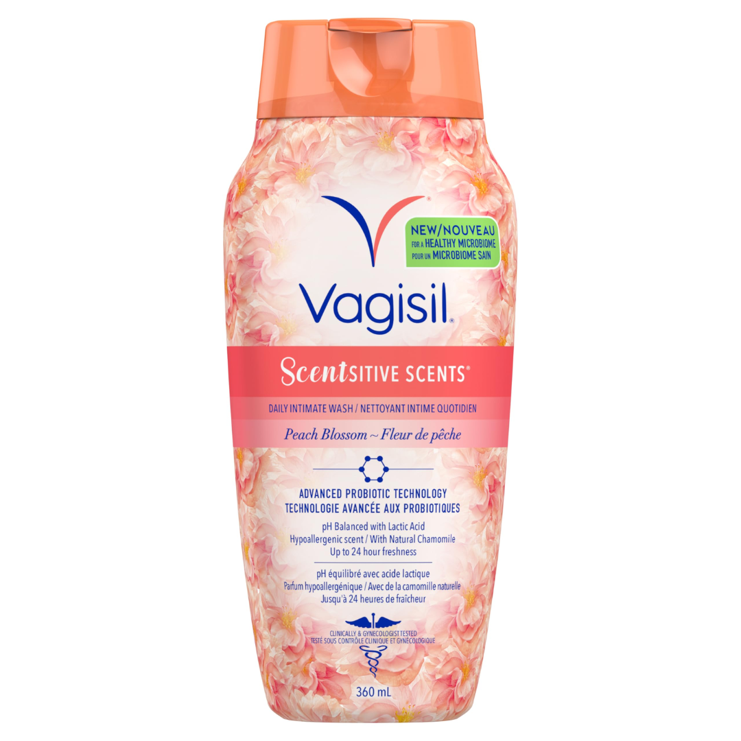 Vagisil Daily Intimate Wash Sensitive Peach Blossom (12 oz)
