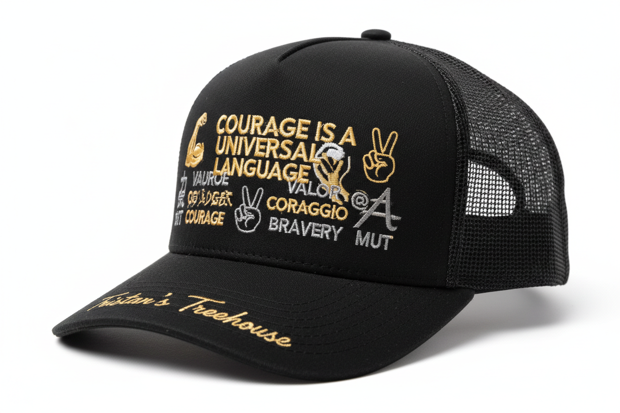 Courage is a Universal Language – Trucker Hat - ULP Collection