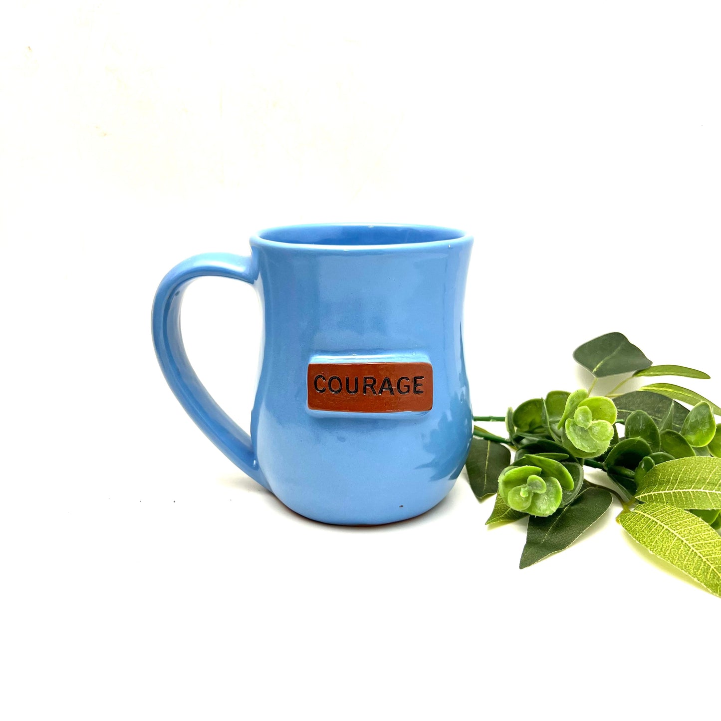 Courage Mug - Cornflower Blue