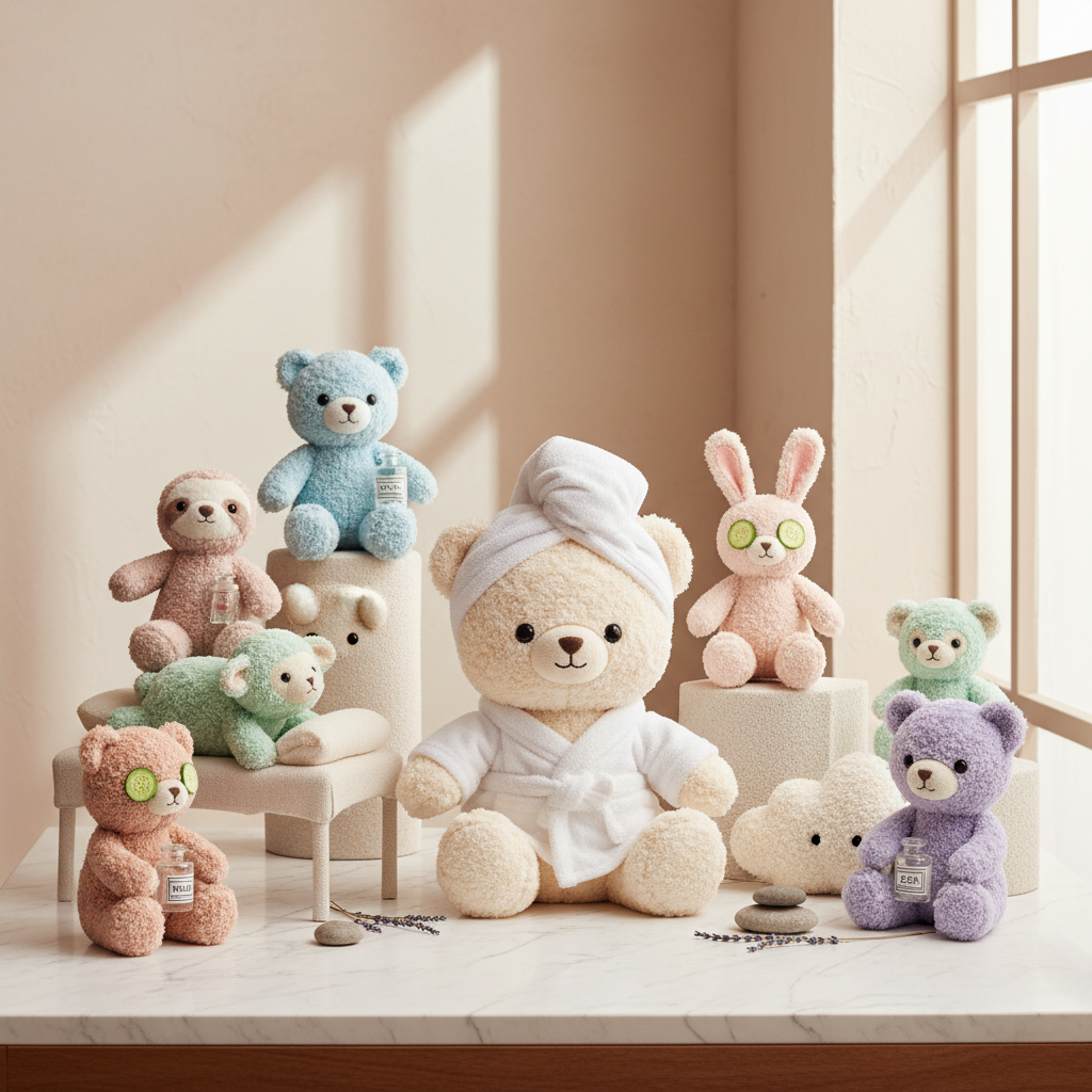 Chic Gentle Teddy bear +Stuffed animals