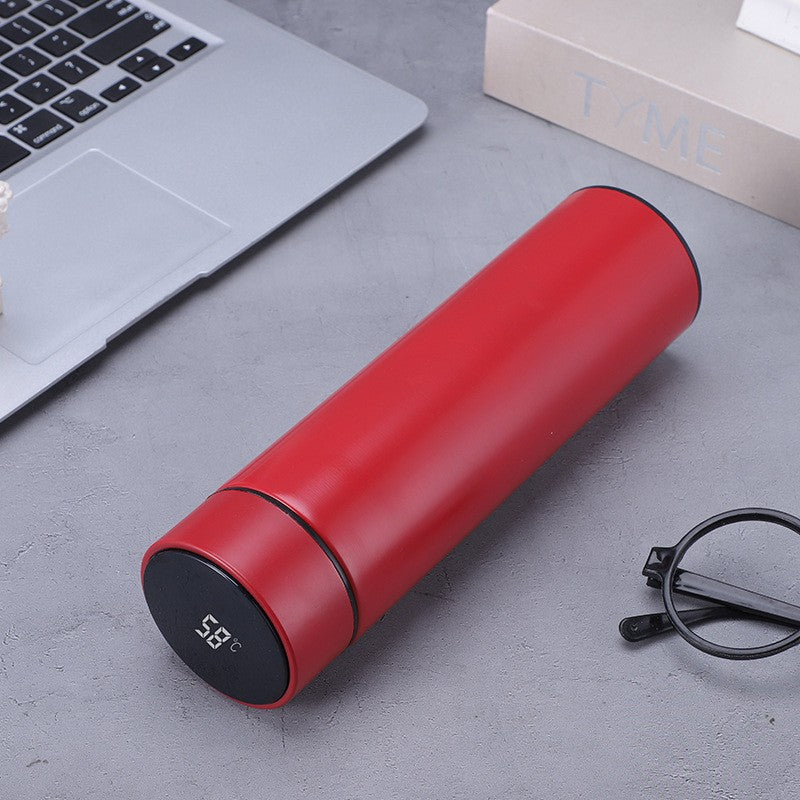 Smart Temperature Measurement Insulated Cup 304 Stainless Steel Water Cup Portable Home Cup Gift Cup Wholesale Engraving