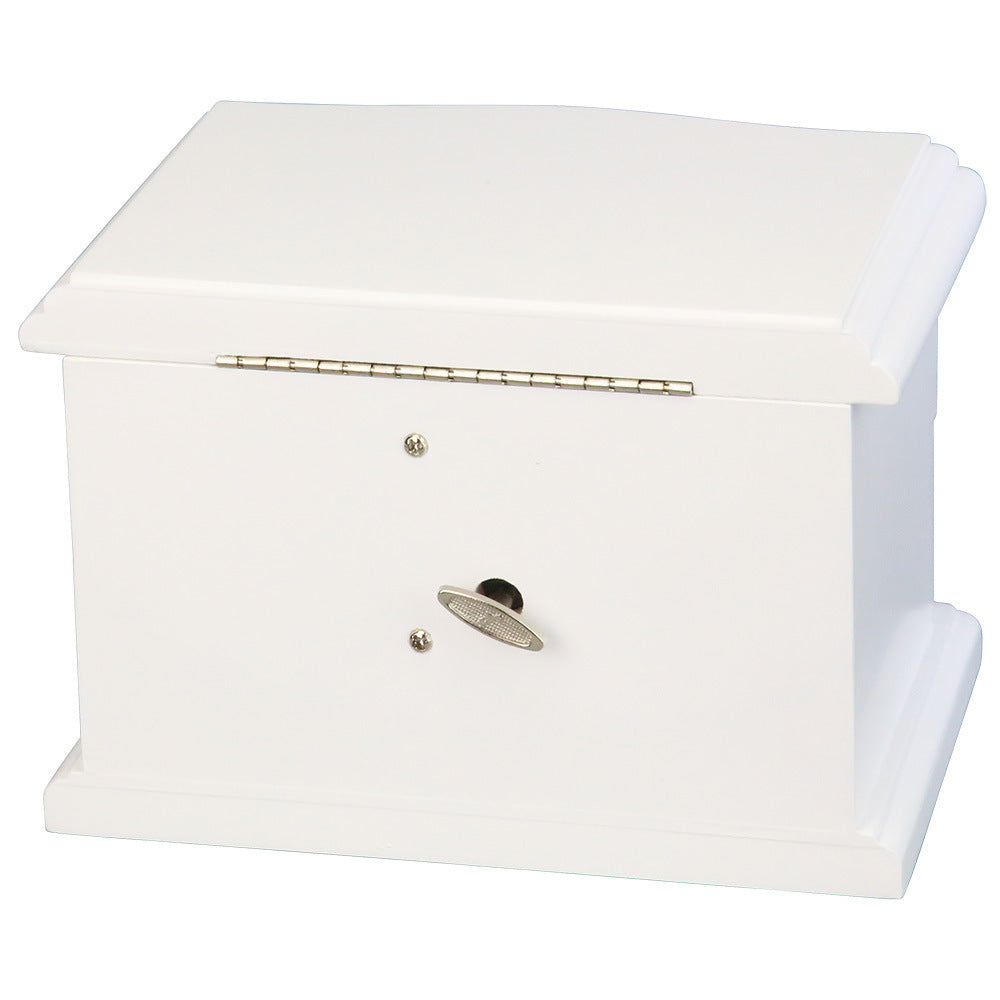 European Style Wooden Music Jewelry Storage Box Gift