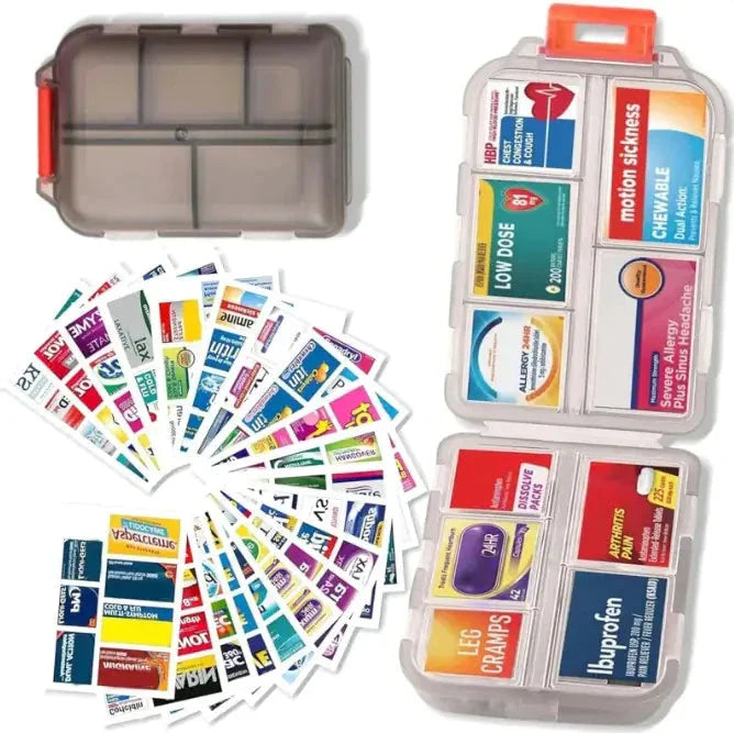 10 Grids Pill Organize Storage