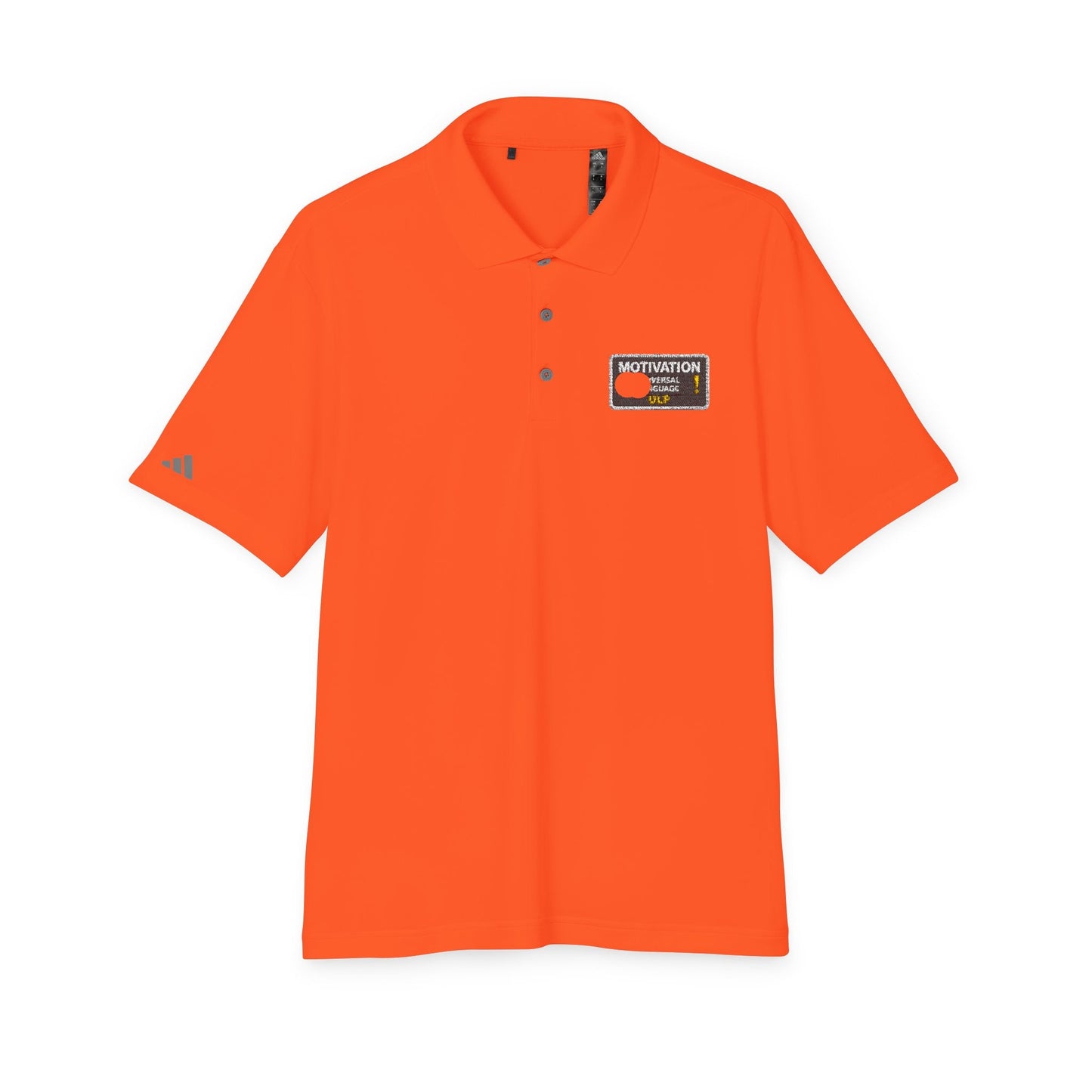 Motivation Is a Universal Language Polo — Unisex Performance Polo