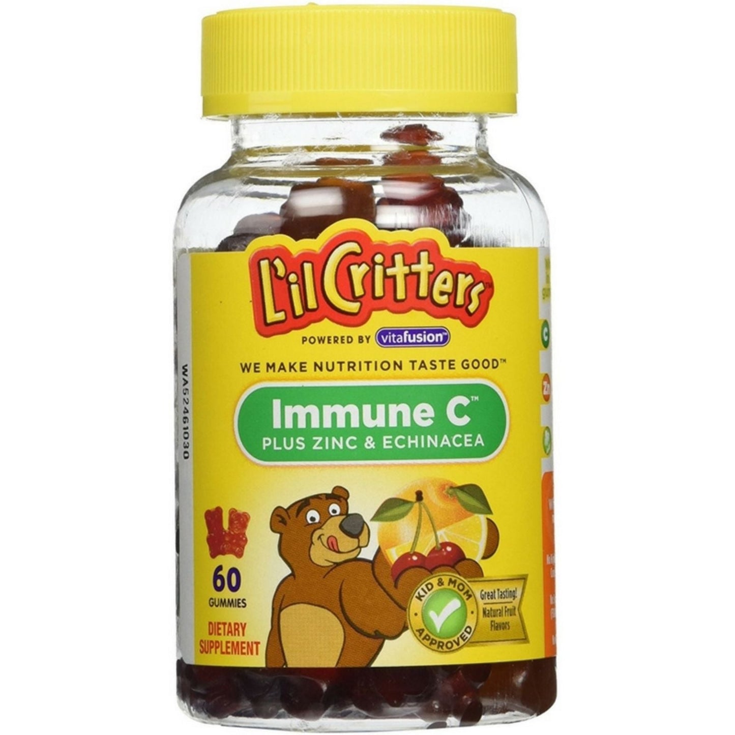 L'il Critters™ Immune C Plus Zinc & Vitamin D – Gummy Bears Dietary Supplement