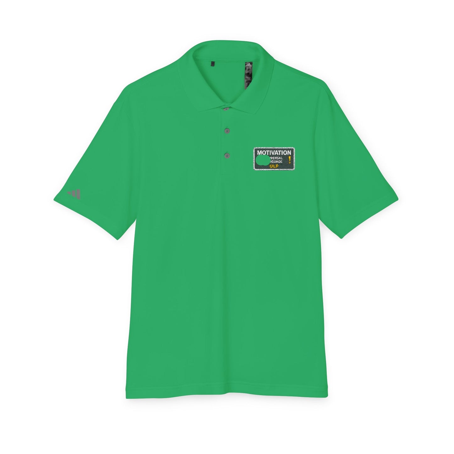 Motivation Is a Universal Language Polo — Unisex Performance Polo