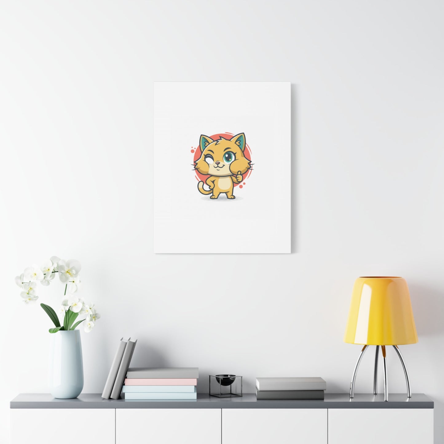 Cheeky Rodent Art Print | Rodent-Core Cute Rat/Mice Wall Canvas