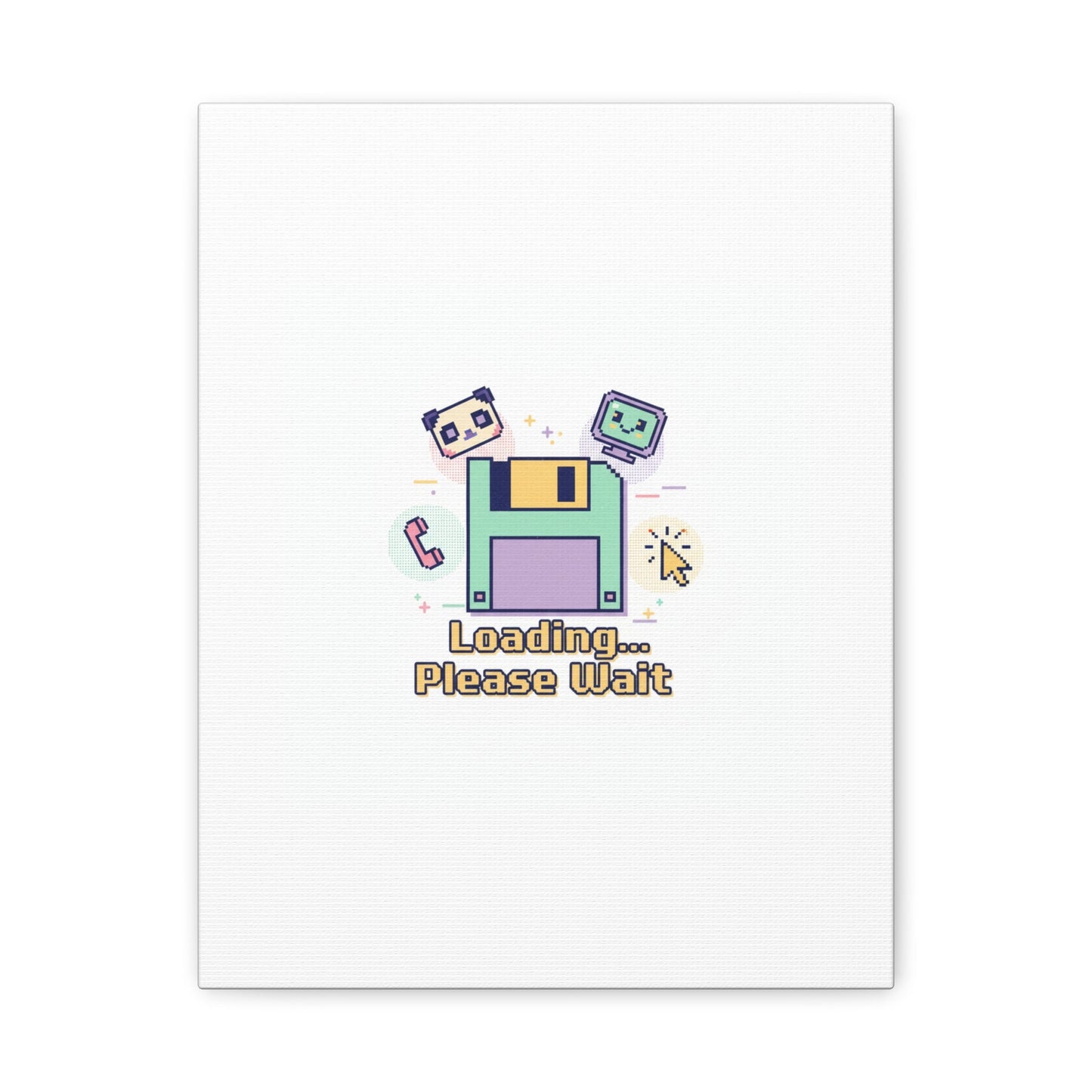 Loading Please Wait Canvas | Old Internet Aesthetic, 90s Web Nostalgia