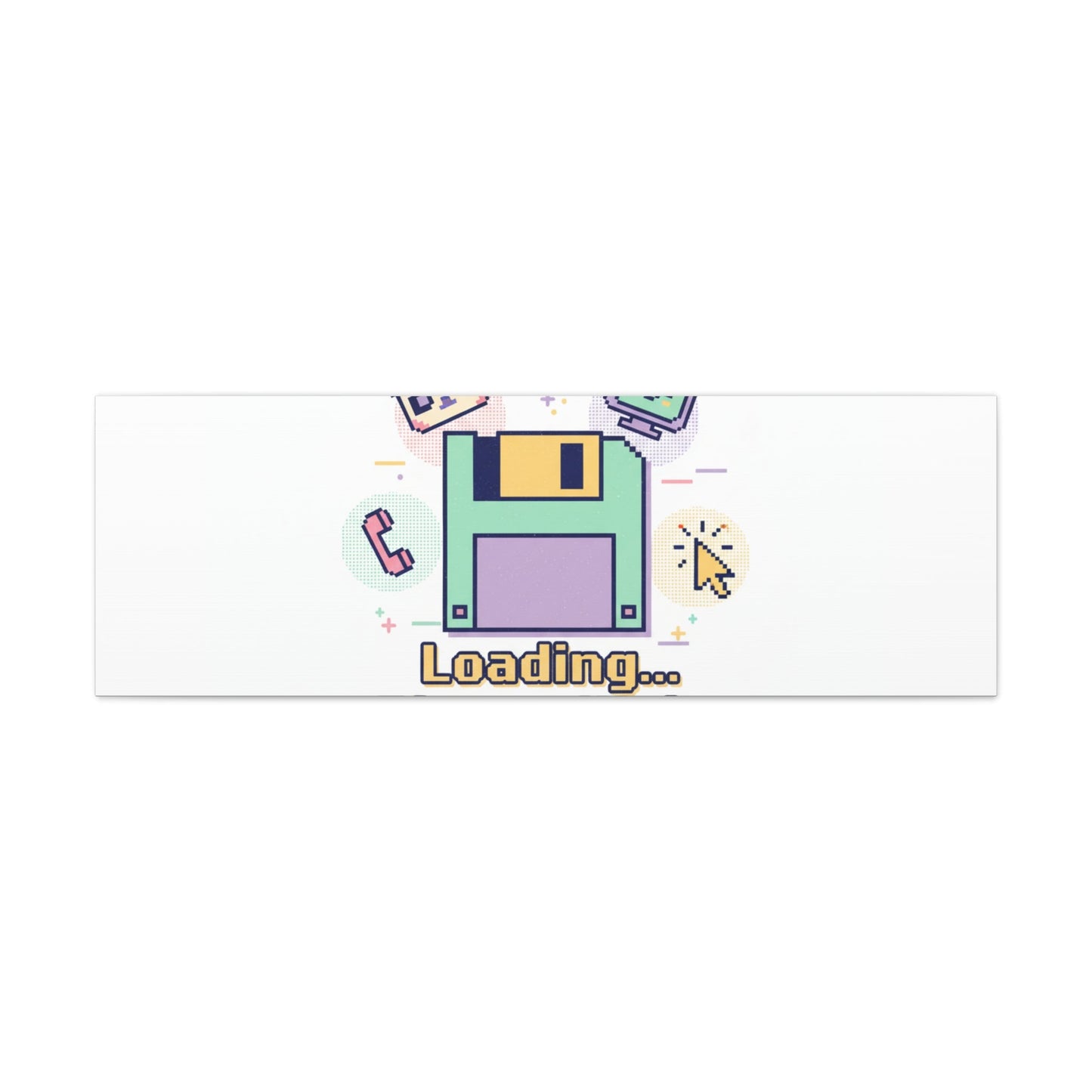 Loading Please Wait Canvas | Old Internet Aesthetic, 90s Web Nostalgia