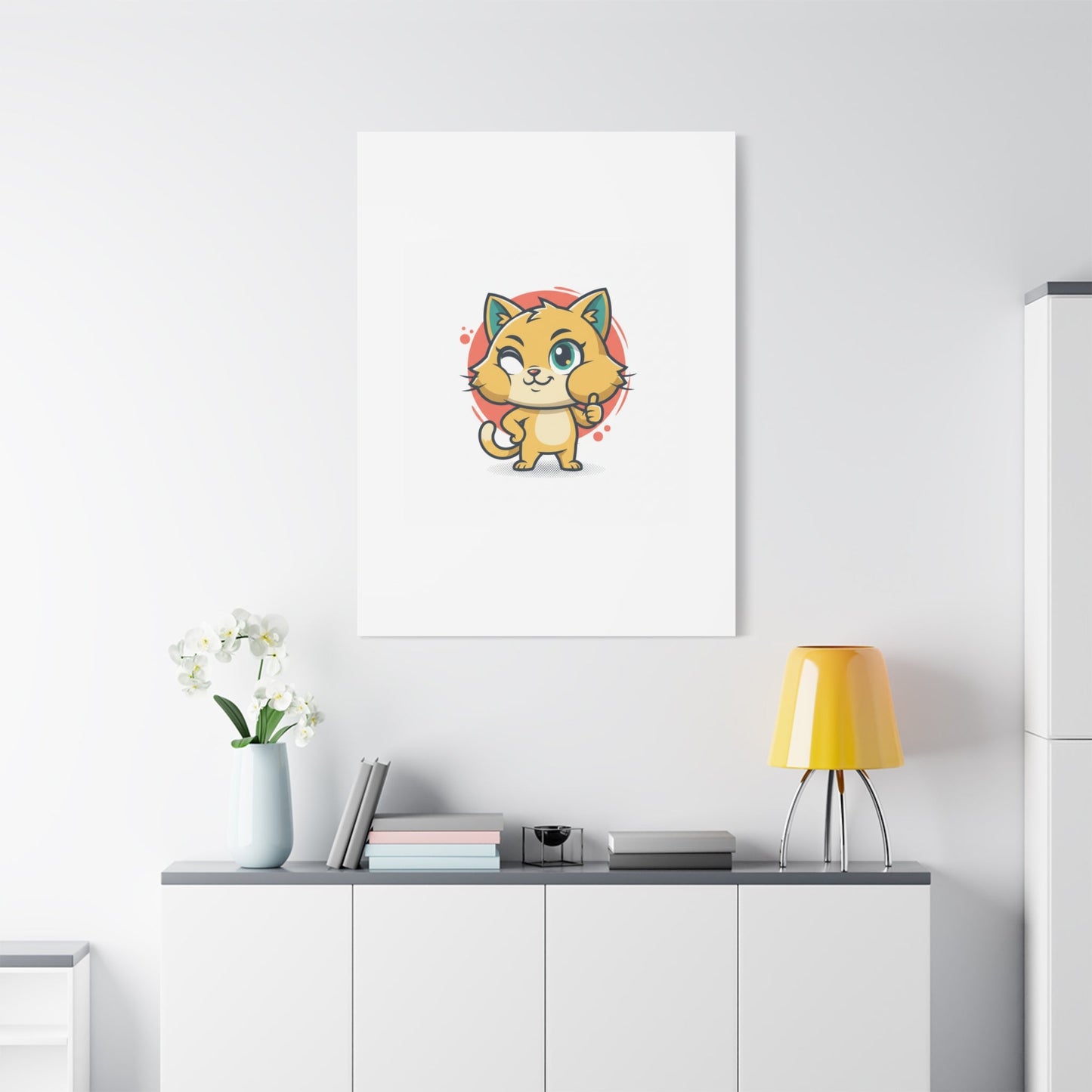 Cheeky Rodent Art Print | Rodent-Core Cute Rat/Mice Wall Canvas