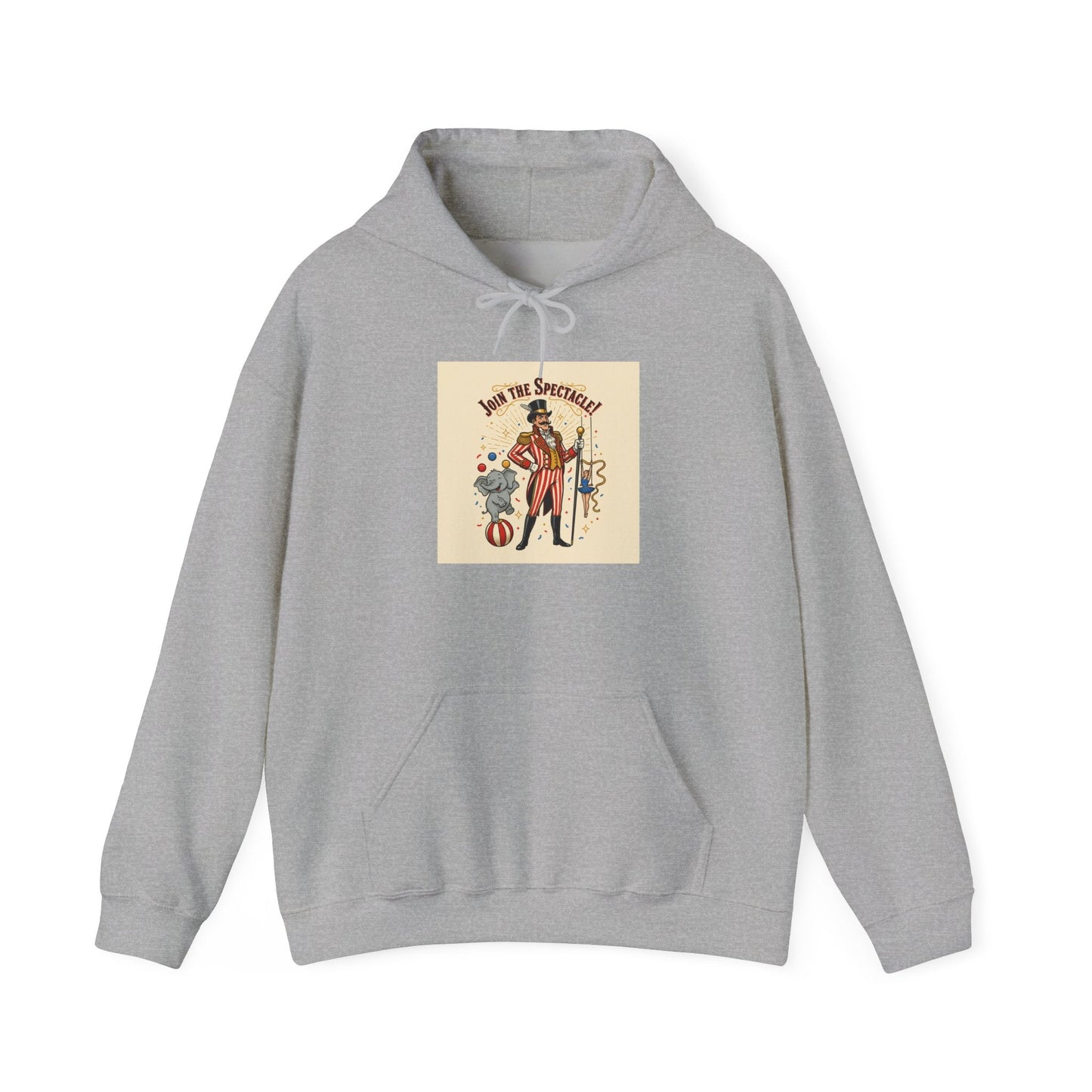 Vintage Circus Ringmaster Hoodie | carnival poster, camp circus aesthetic