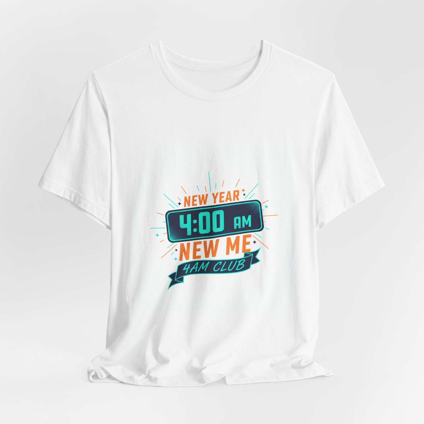 New Year 4:00 AM New Me Tee | Holiday Apparel, Festive Party Shirt