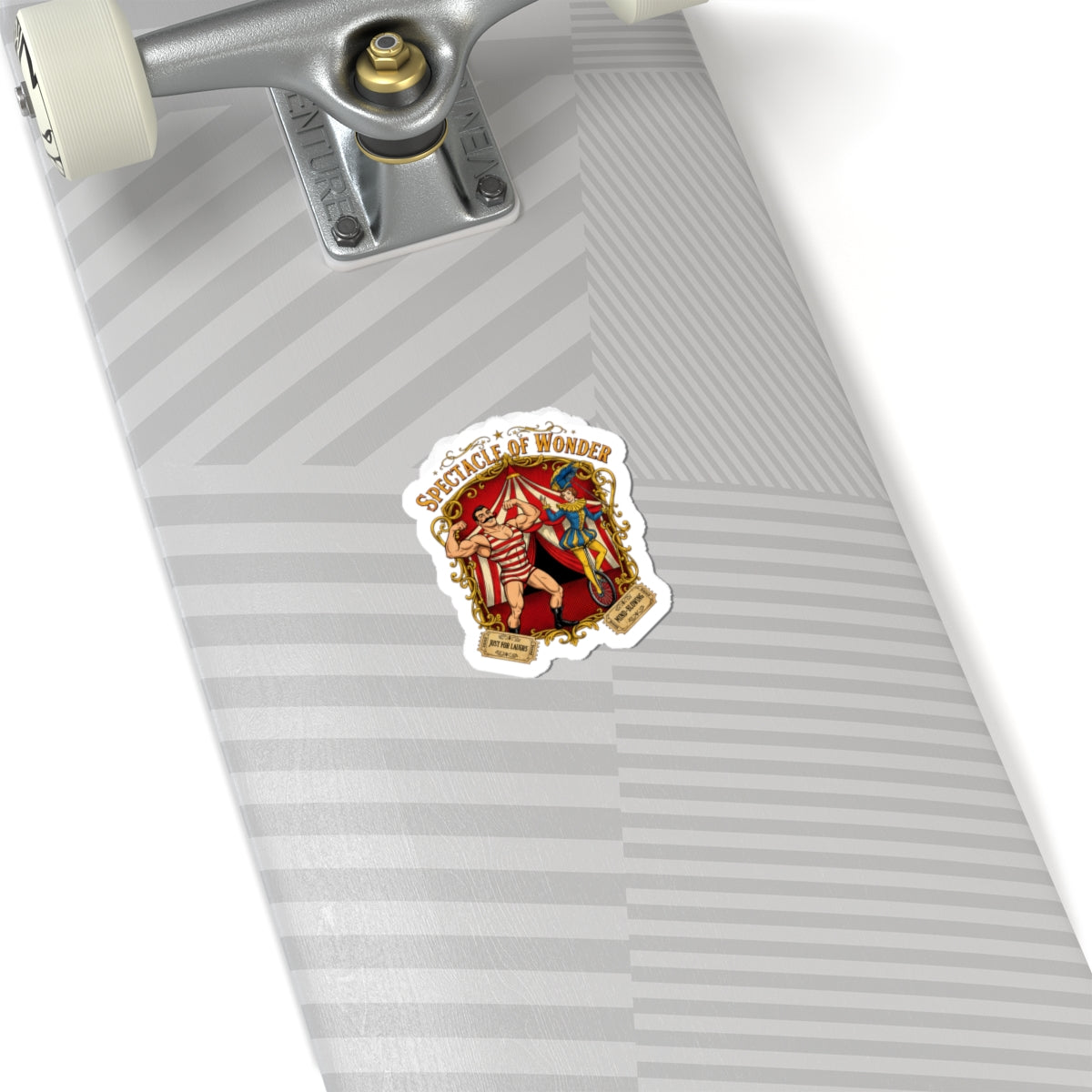 Spectacle of Wonders Circus Sticker | Vintage Carnival Design, Camp Big Top Aesthetic