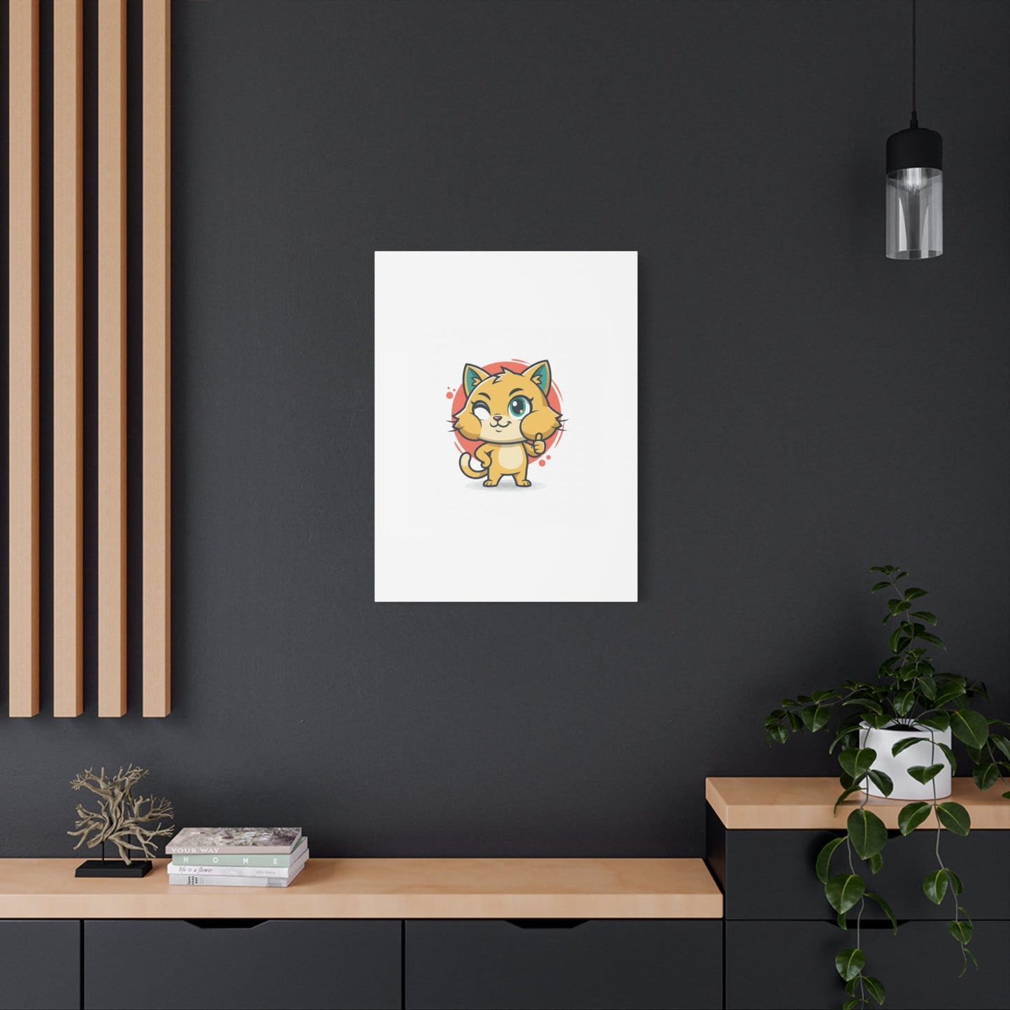 Cheeky Rodent Art Print | Rodent-Core Cute Rat/Mice Wall Canvas