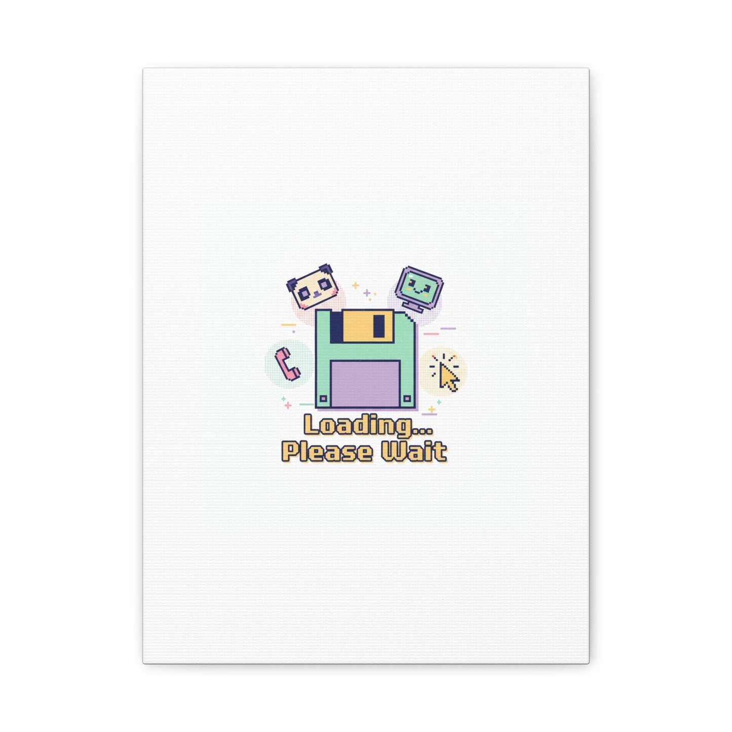 Loading Please Wait Canvas | Old Internet Aesthetic, 90s Web Nostalgia