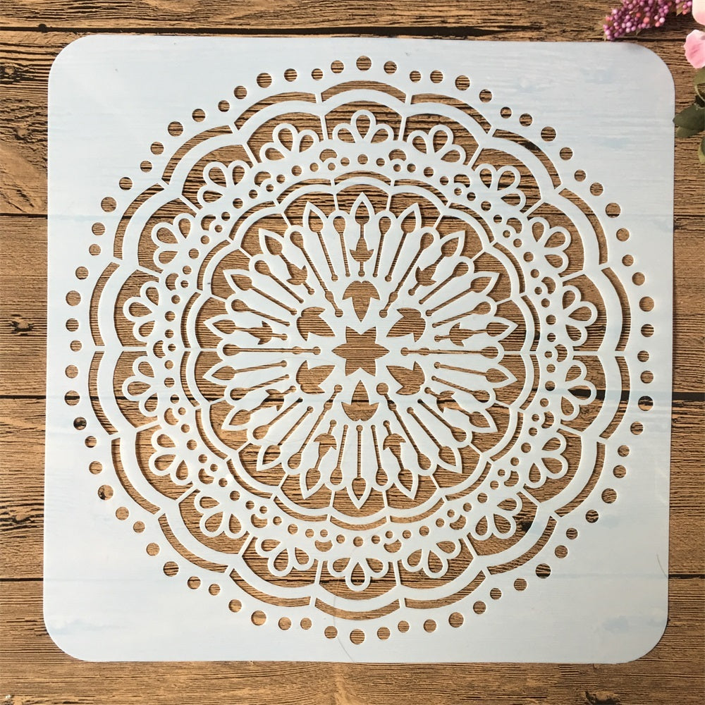 Mandala Furniture Tile Floor Wallpaper DIY Hand Account