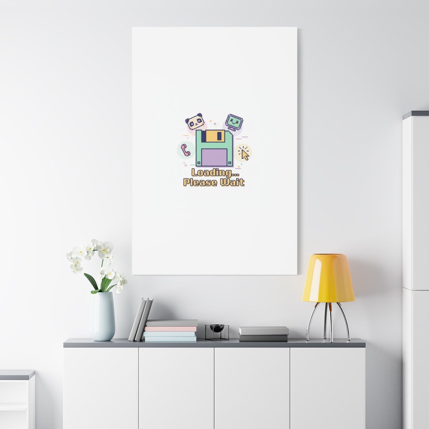 Loading Please Wait Canvas | Old Internet Aesthetic, 90s Web Nostalgia