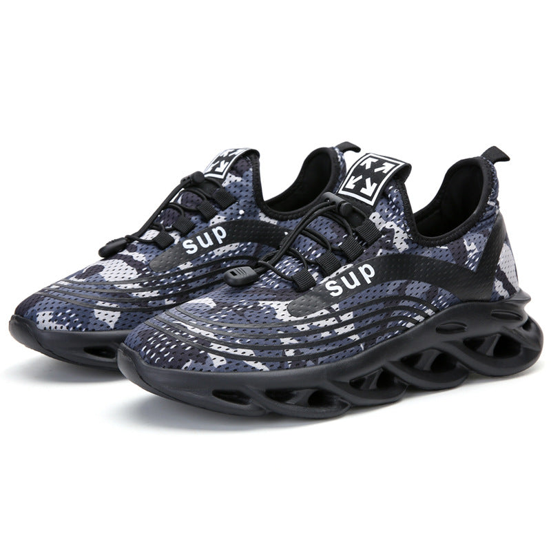 Mesh Low-Cut Blade Plus Size Casual Sneakers