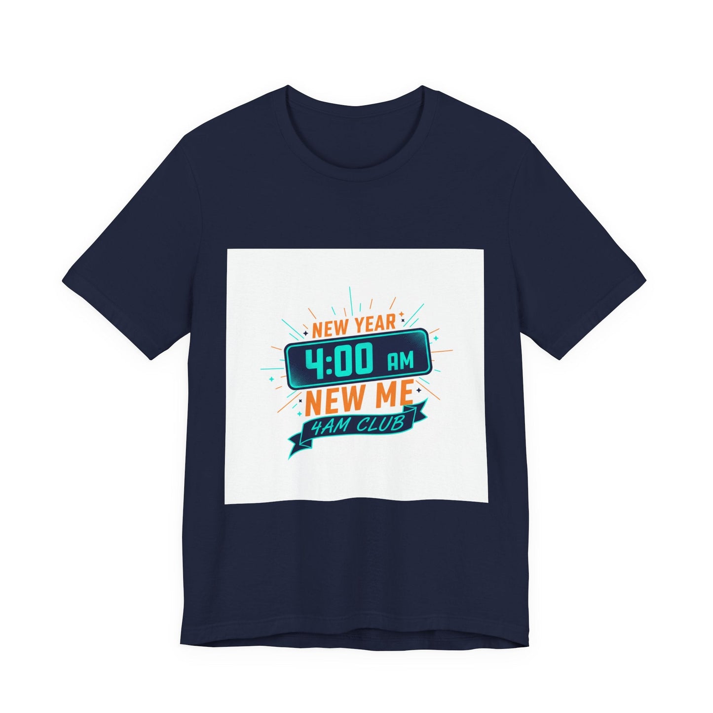 New Year 4:00 AM New Me Tee | Holiday Apparel, Festive Party Shirt