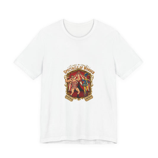 "Spectacle of Wonder" Vintage Circus T-Shirt | Retro Carnival Graphic Tee