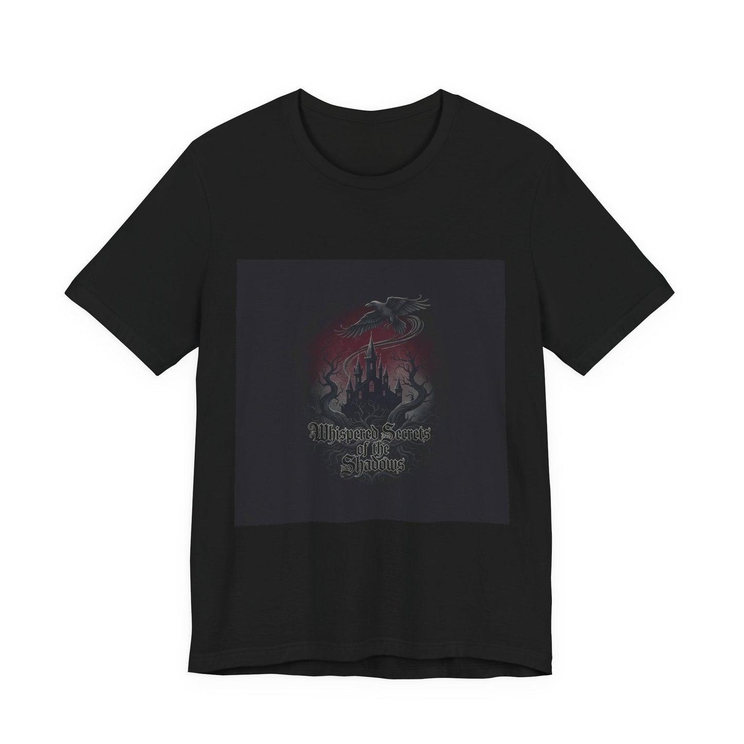 Medieval Castle Emblem Tee | Castlecore Gothic Blackletter T‑Shirt