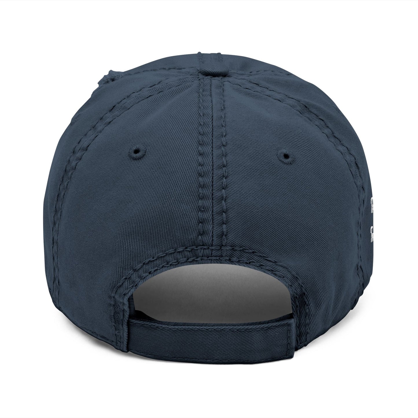 Embroidered 'love is a universal language' Distressed Dad Hat