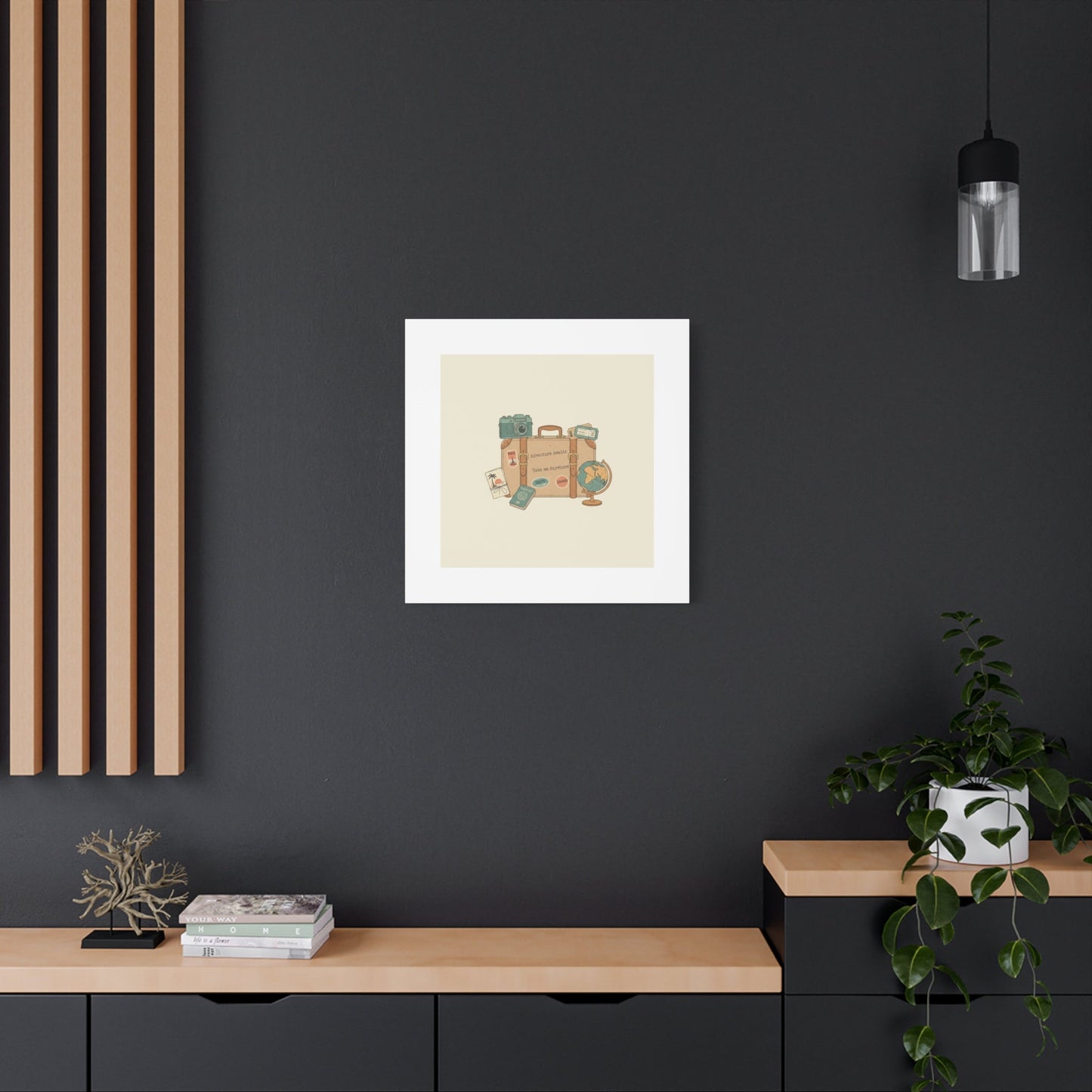 Matte Canvas, Stretched, 1.25"