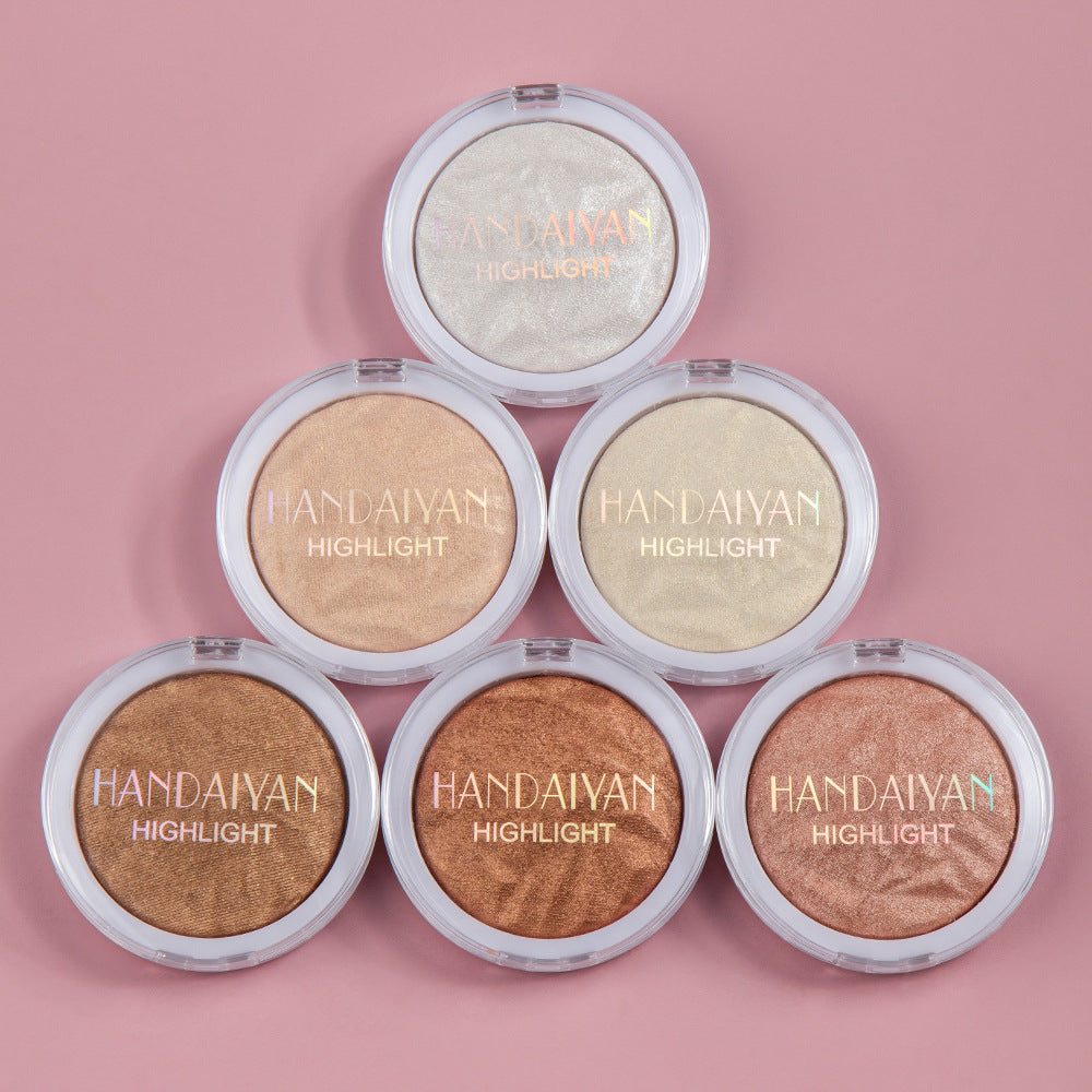 Makeup Monochromatic Diamond Polarized Highlight Powder Long-lasting Brightening, Fixing and Repairing Highlight Powder