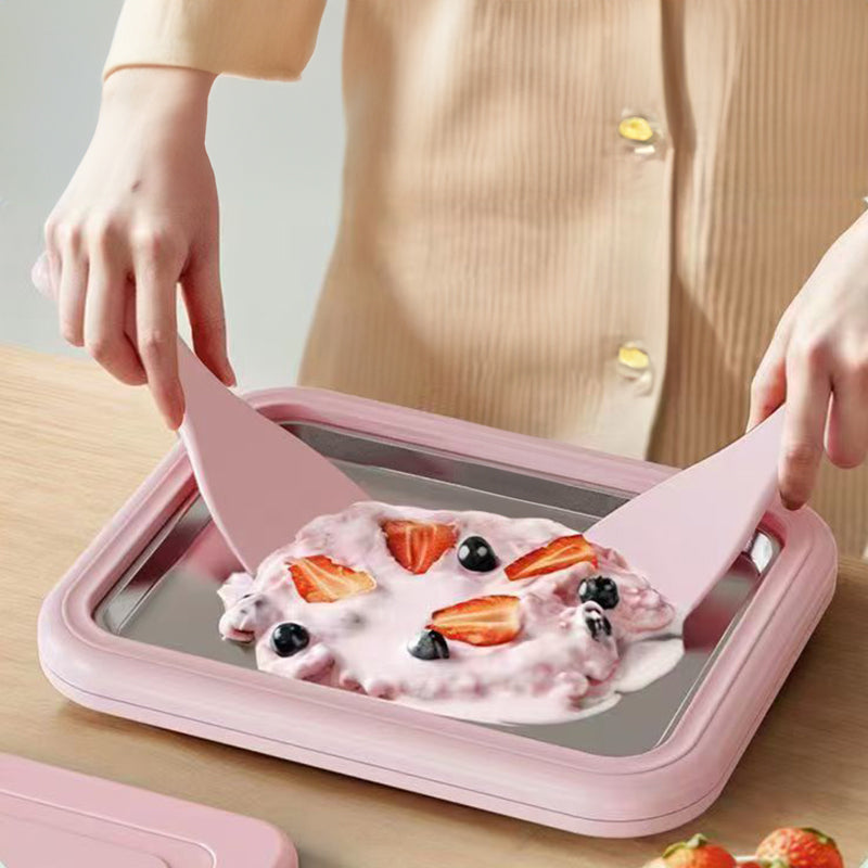 Home ice cream maker, small frozen yogurt maker, handmade for kids, frozen ice tray, family kitchen tools