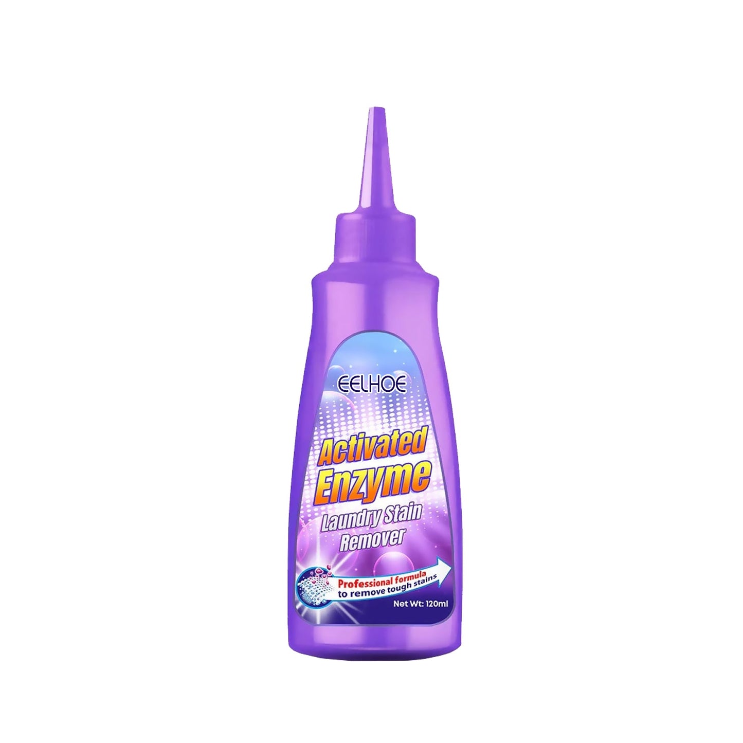 Activatod Enzyme Laundry Stain Remover, Gentle Cleaning Liquid For Clothes, Blankets, Oil, Coffee And Stains
