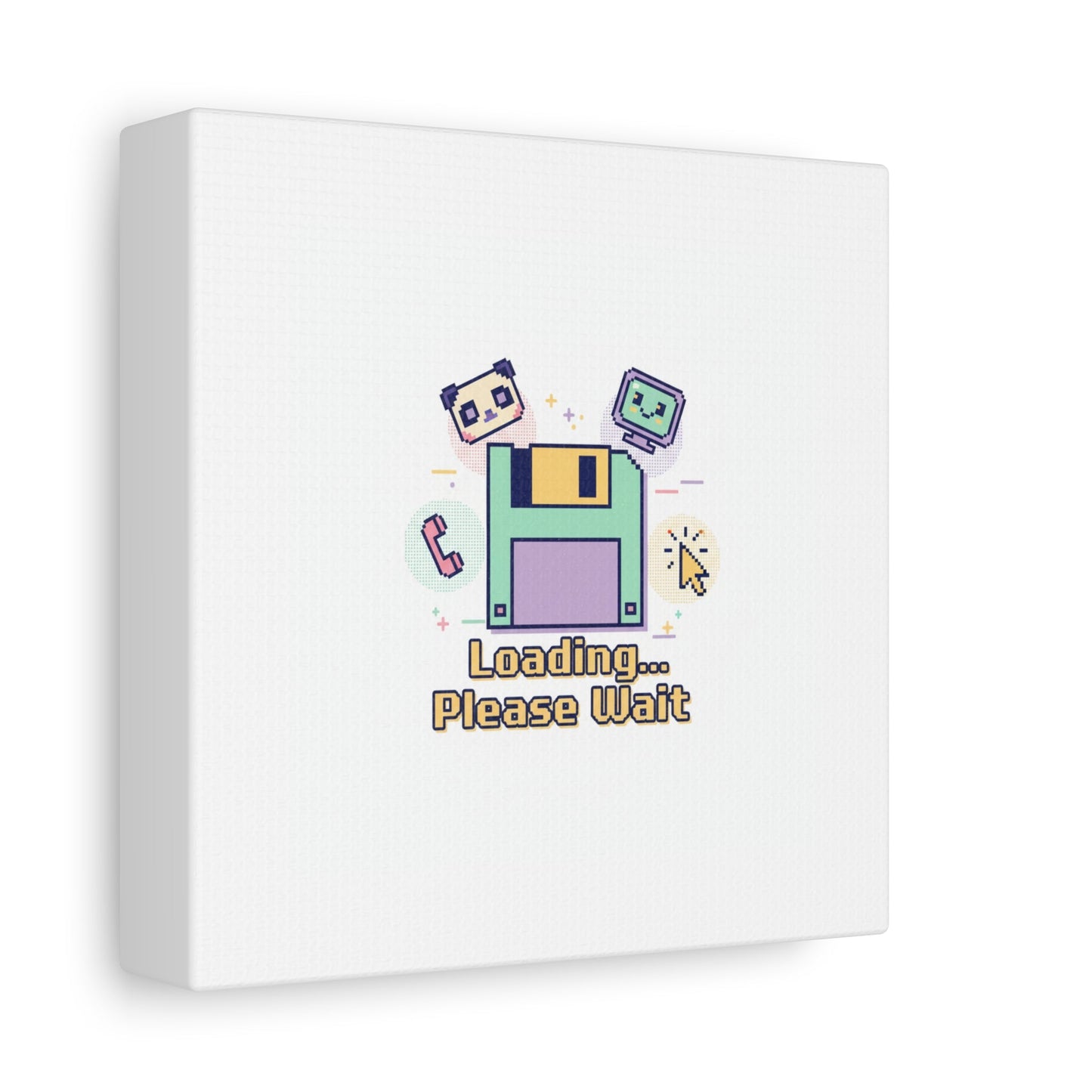 Loading Please Wait Canvas | Old Internet Aesthetic, 90s Web Nostalgia