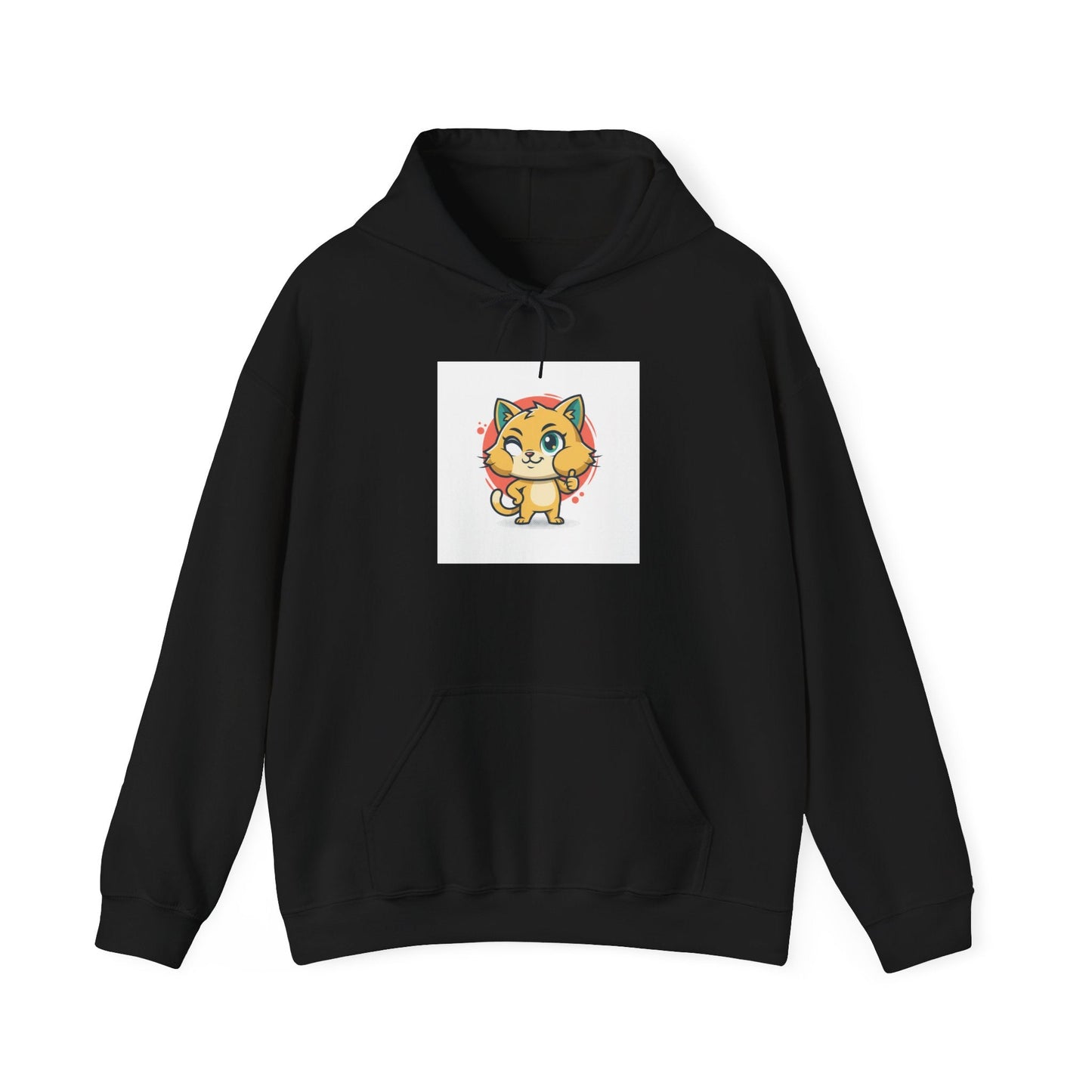 Cheeky Rodent Kitty Charm Hoodie | Rodent-Core, quirky animal design