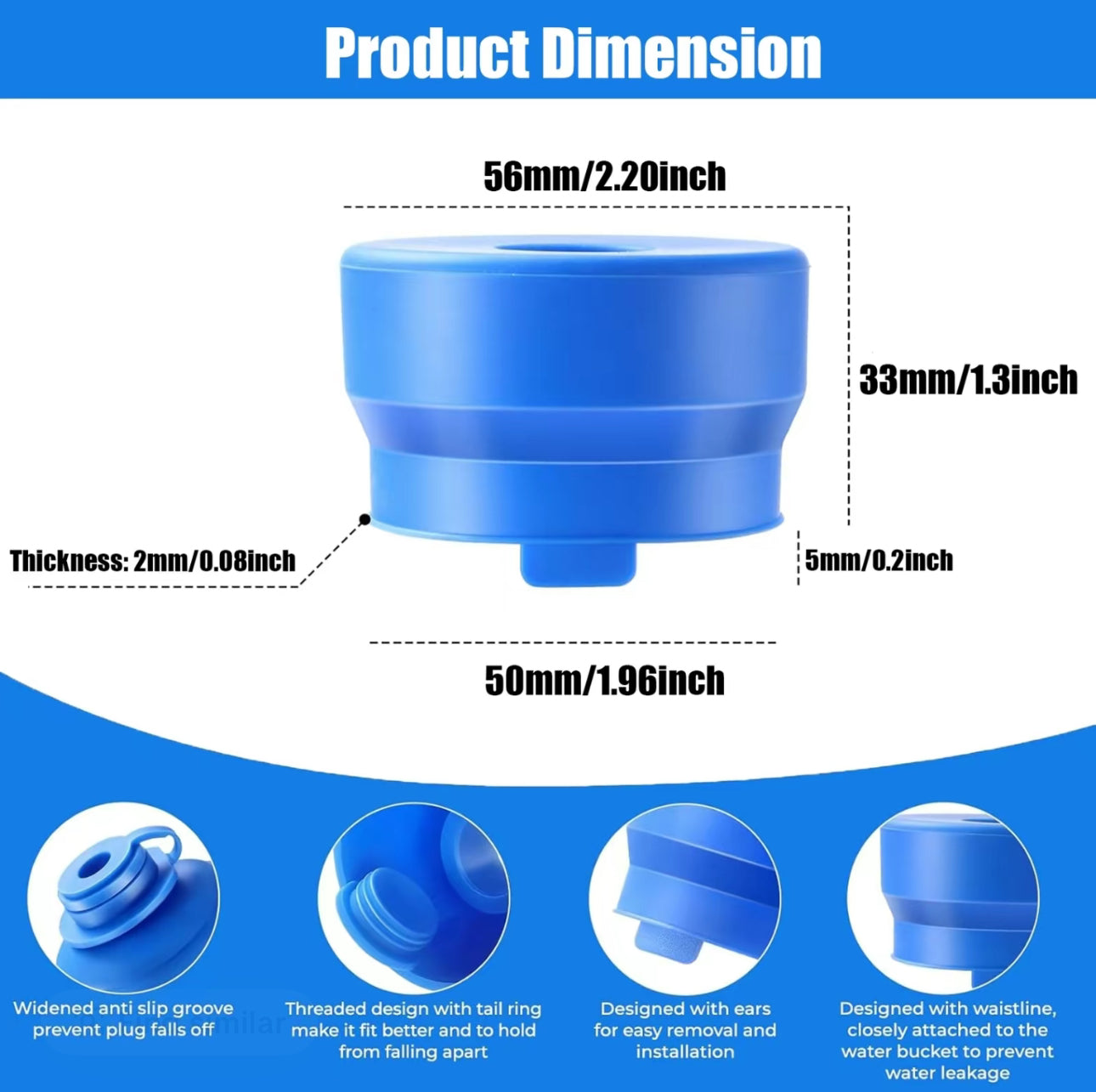 SipSeal Gallon Cap