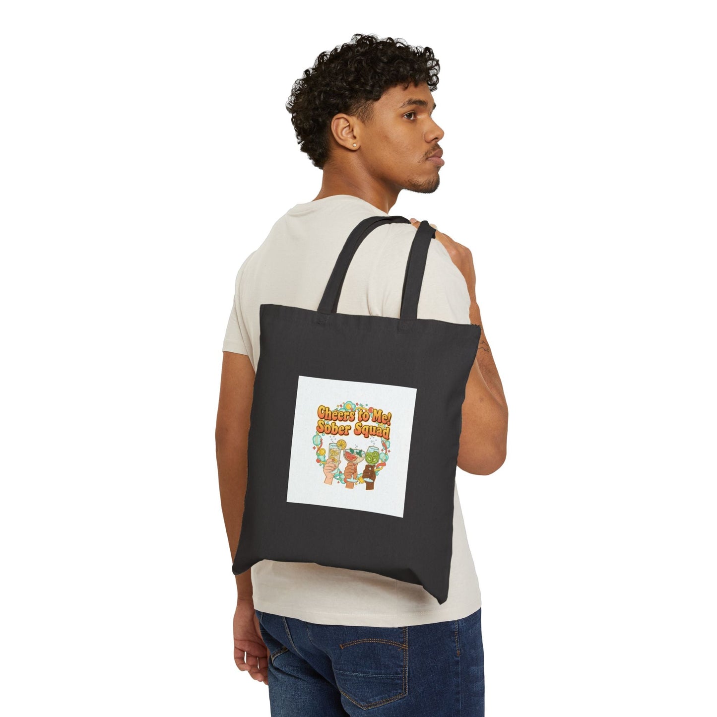 Sober Squad Tote | Dry January Mocktail Tote, Sober Curious Canvas