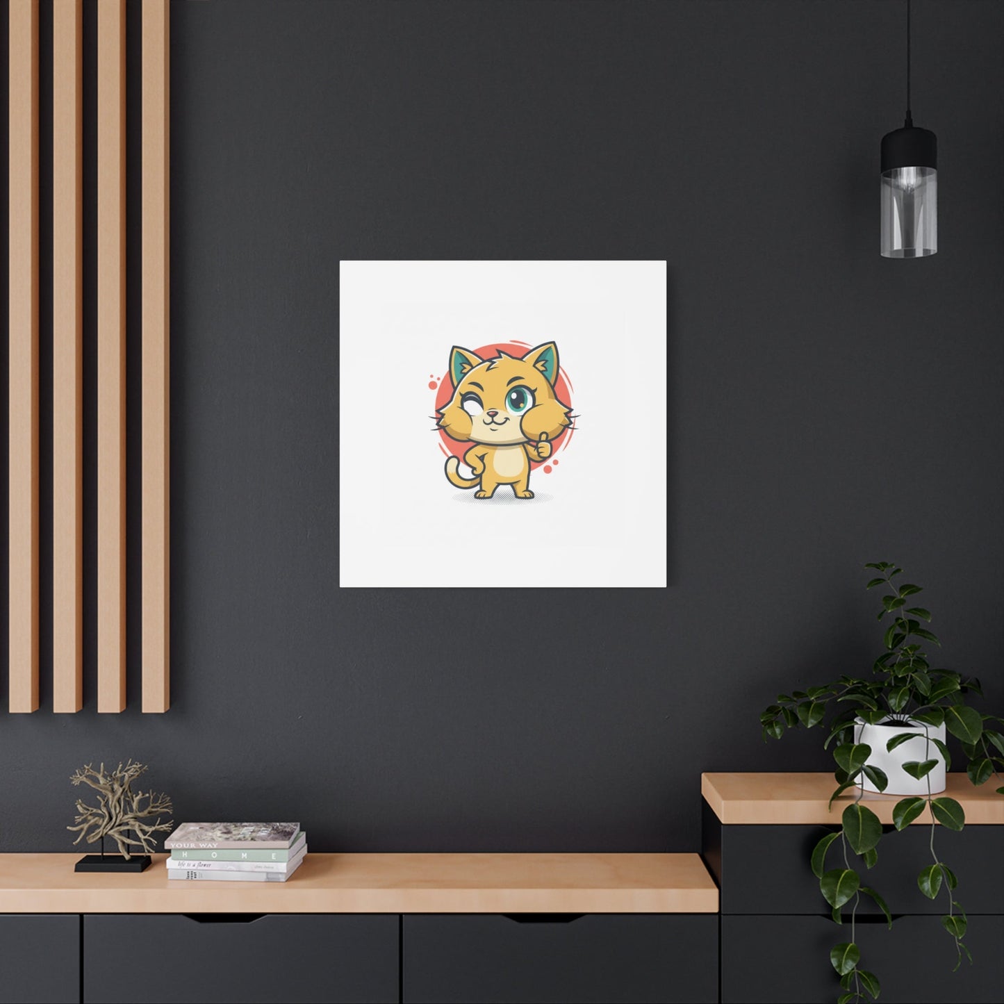 Cheeky Rodent Art Print | Rodent-Core Cute Rat/Mice Wall Canvas