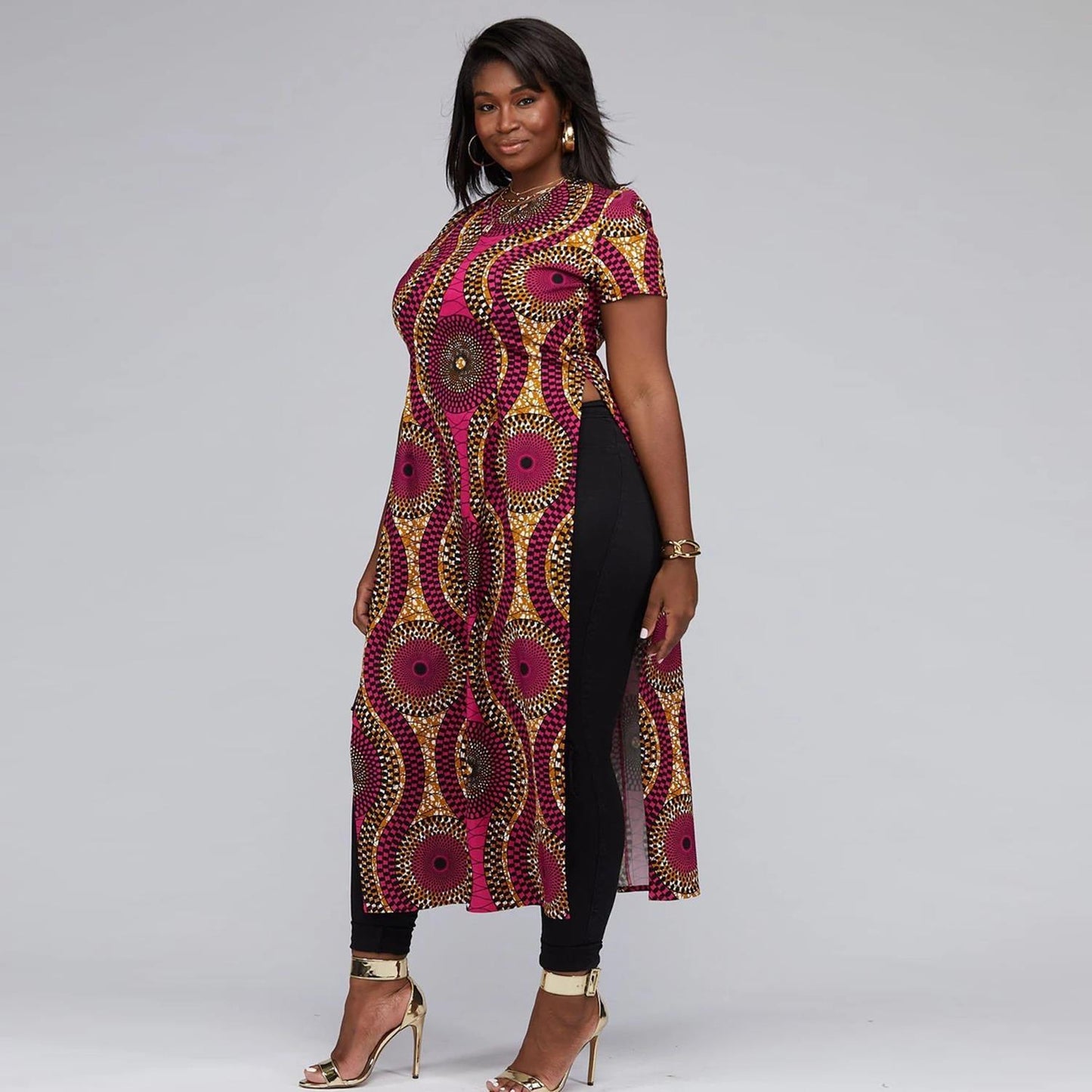 Digital printing women's clothing