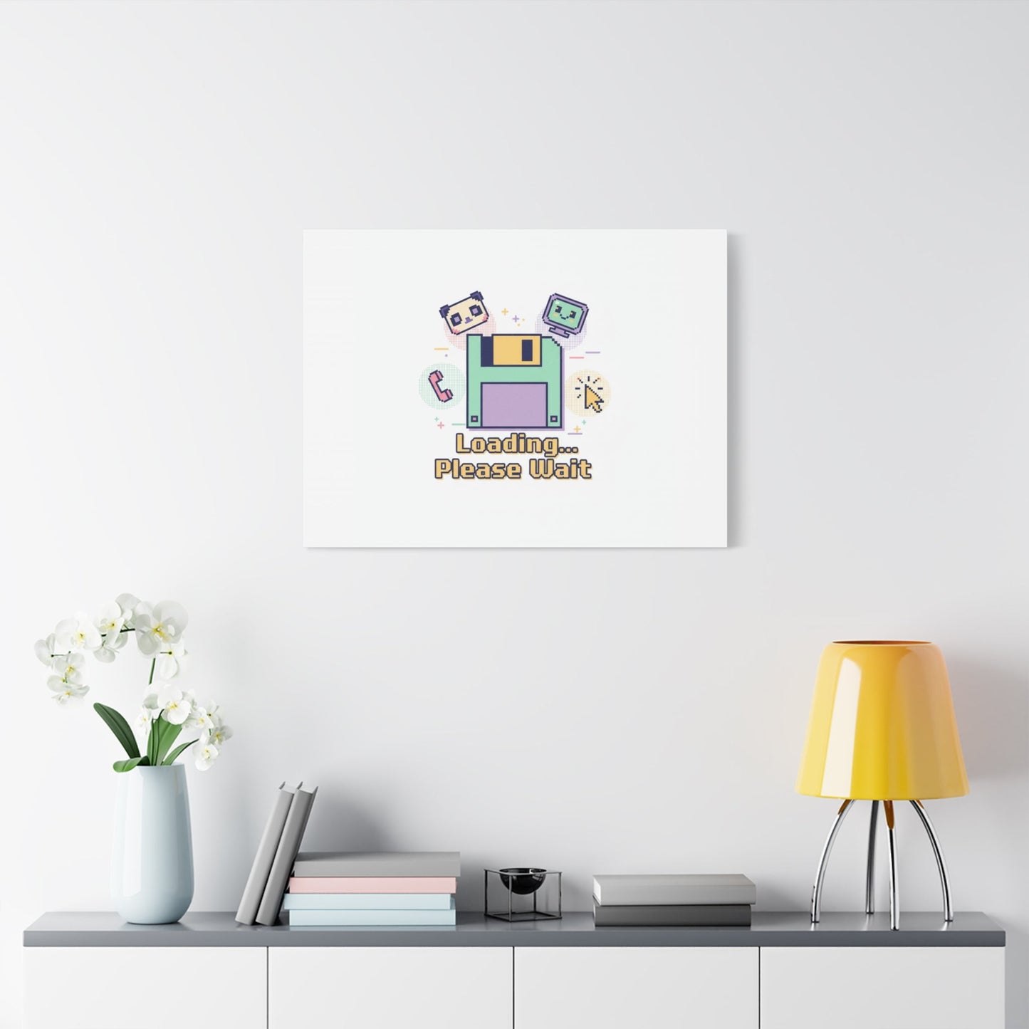 Loading Please Wait Canvas | Old Internet Aesthetic, 90s Web Nostalgia